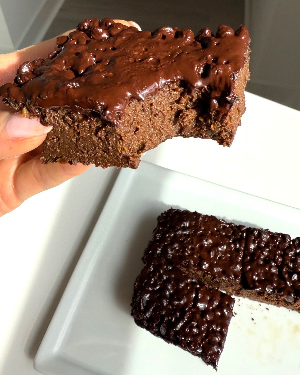 3 Ingredient Low Carb Pumpkin Brownies