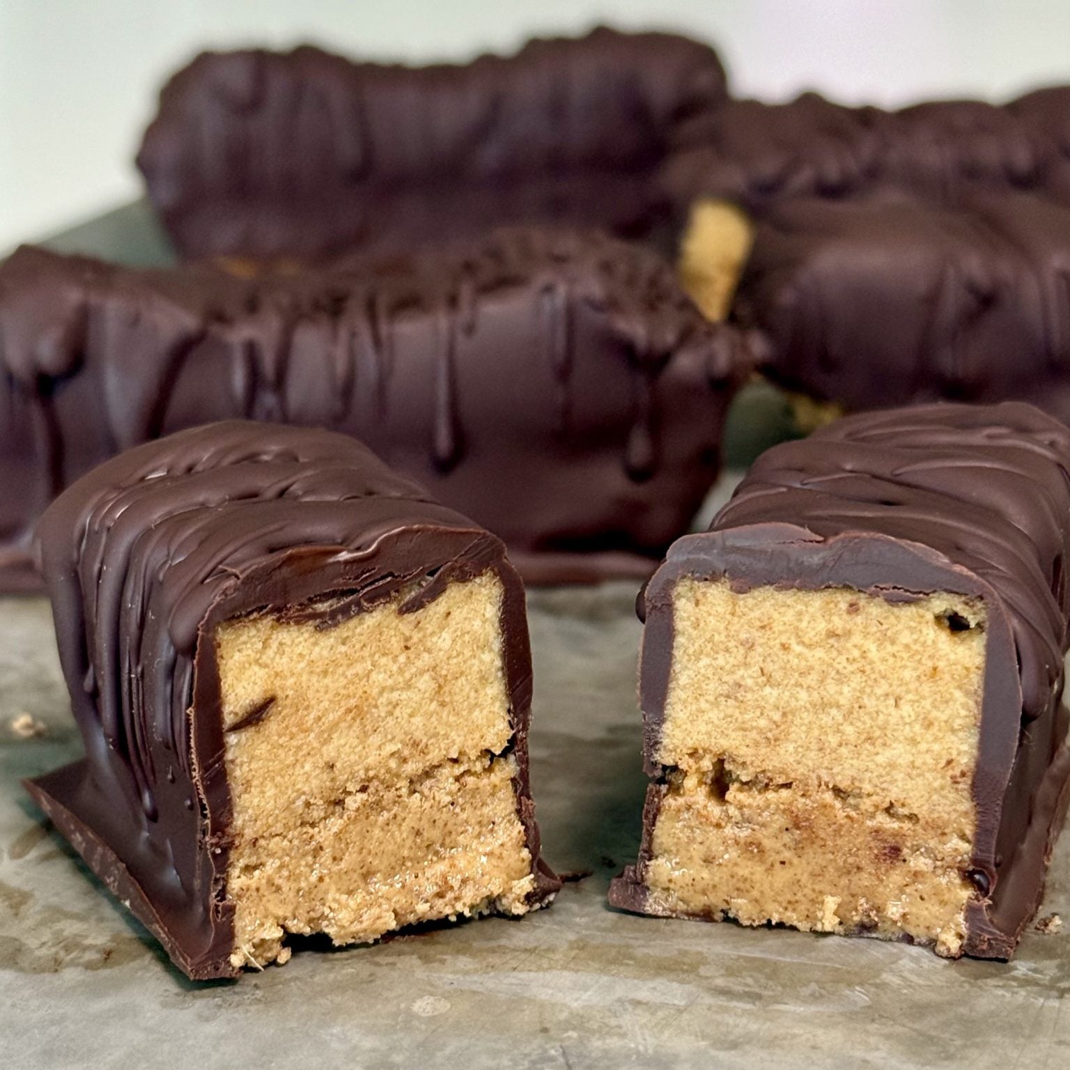 Healthy 5-Ingredient Twix Bars