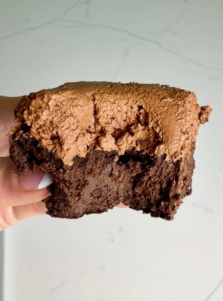 3-Ingredient Greek Yogurt Protein Brownies