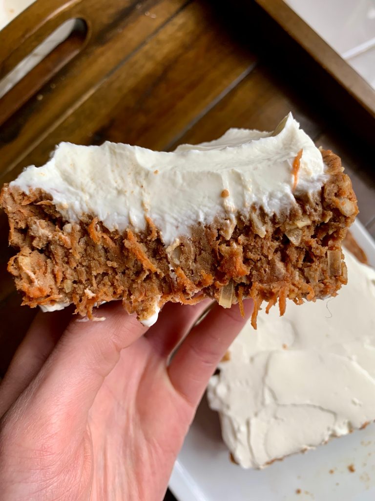 15-Minute No-Bake Carrot Cake