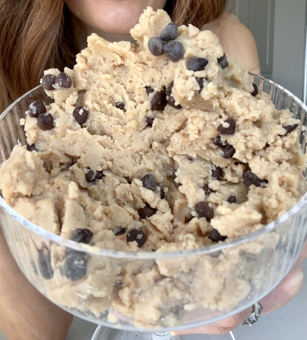 Just Add Water Protein Cookie Dough (2 Ingredients, No Bake)