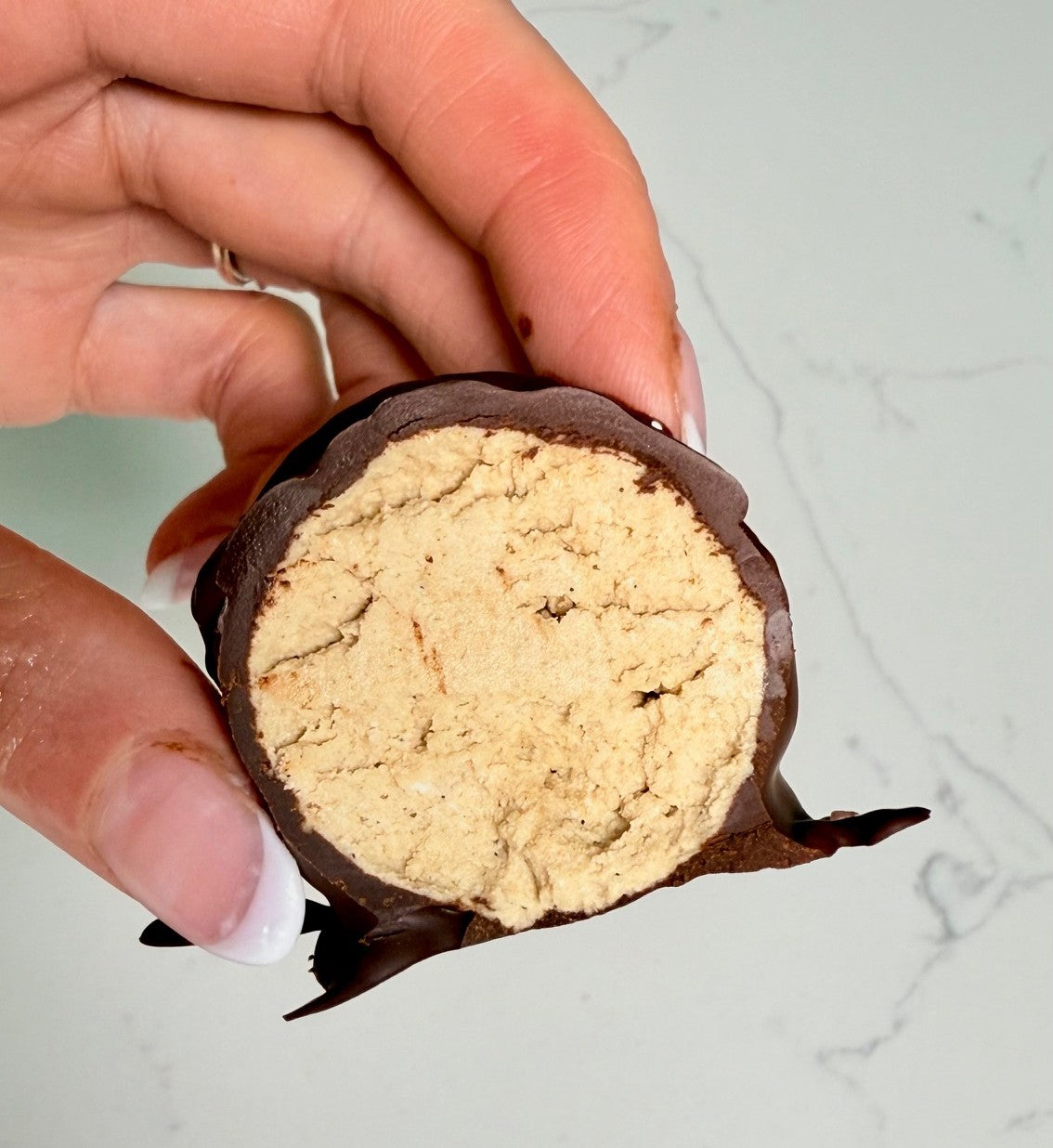 No-Bake Cheesecake Protein Balls (Nut-Free, Keto, 15g Protein)
