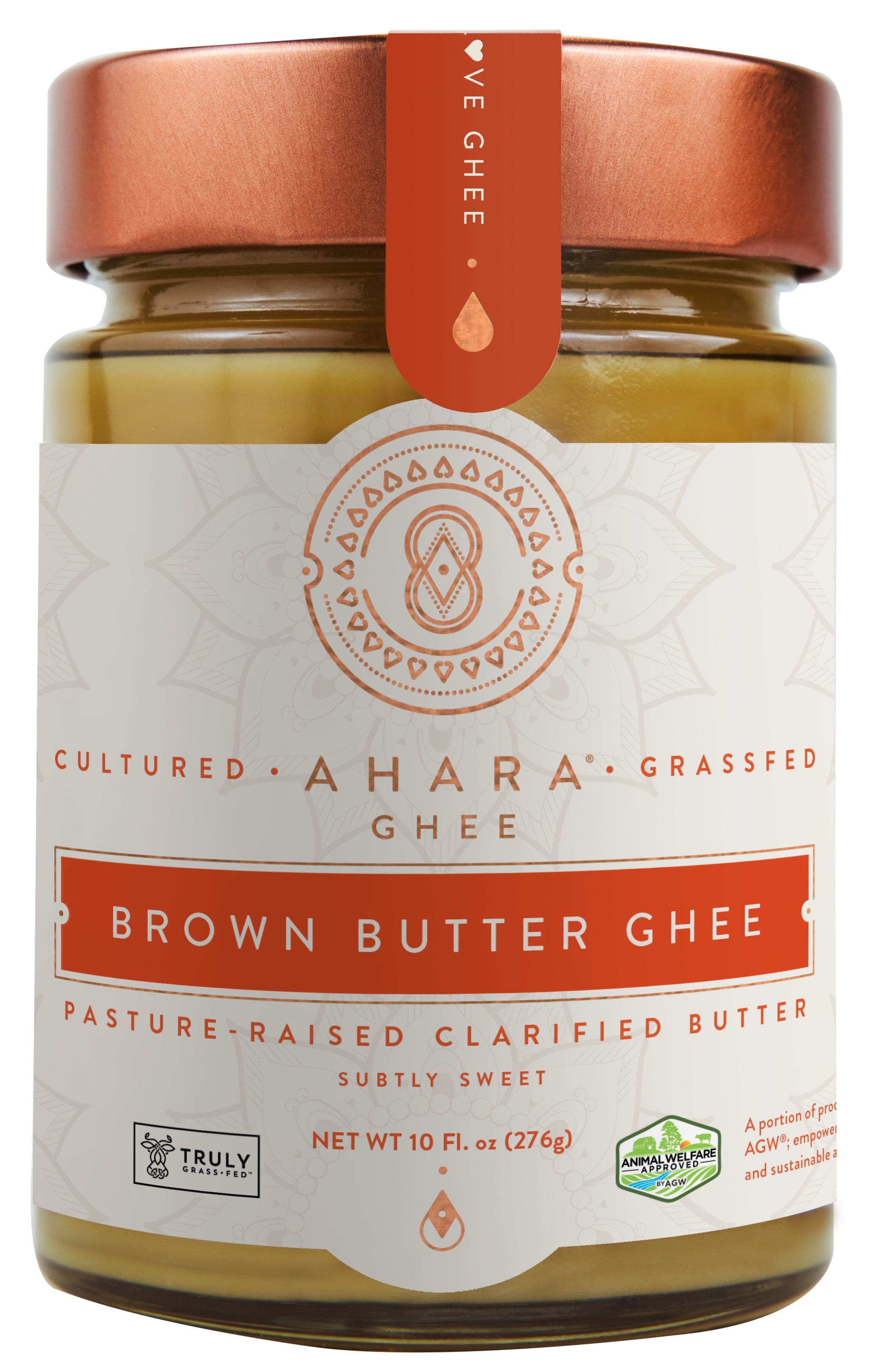 Ahara Rasa Grass-Fed Brown Butter Ghee