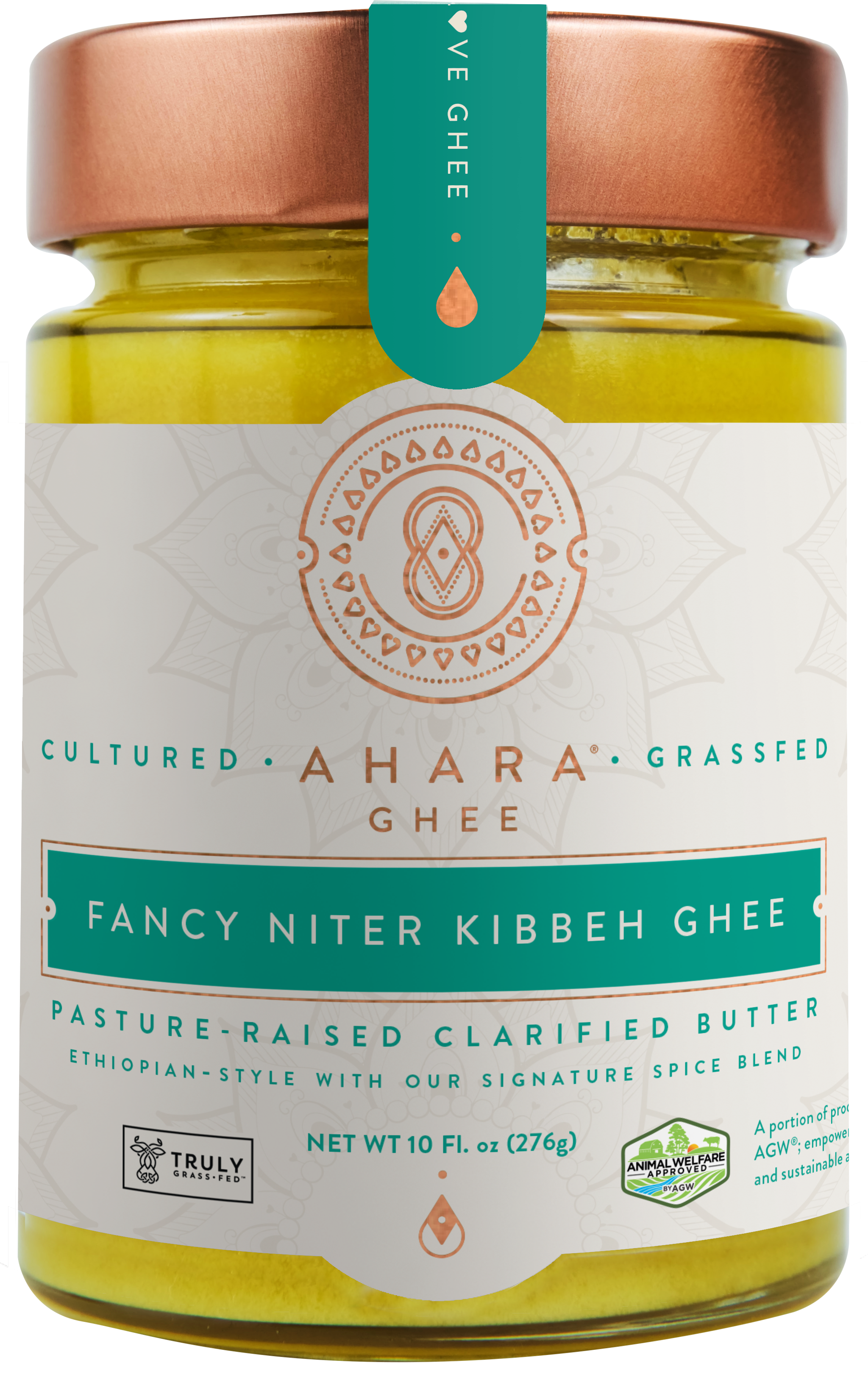 Ahara Rasa Grass-Fed Fancy Niter Kibeh Ghee