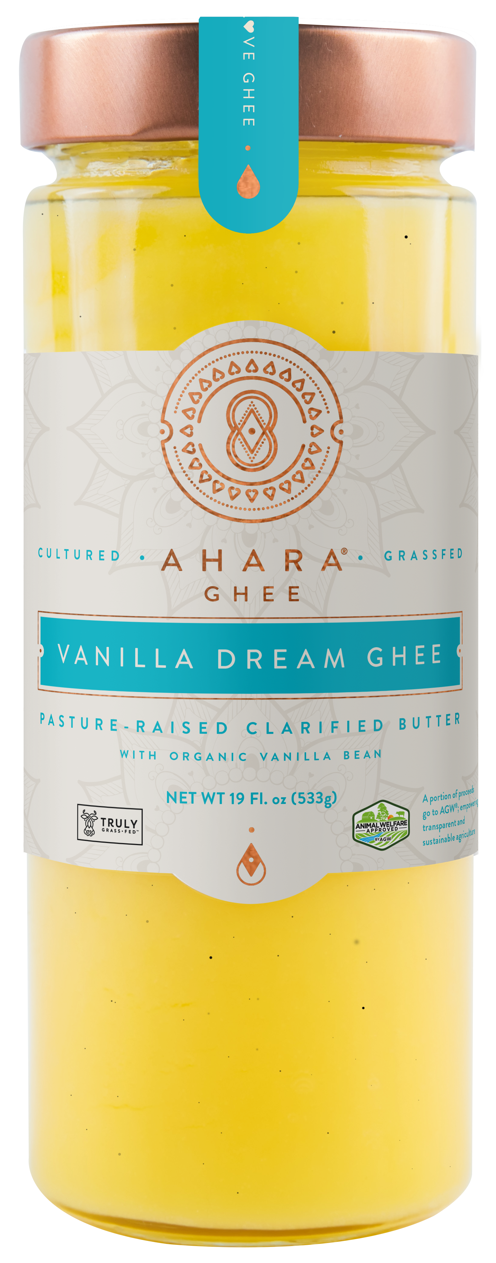 Ahara Rasa Grass-Fed Vanilla Dream Ghee