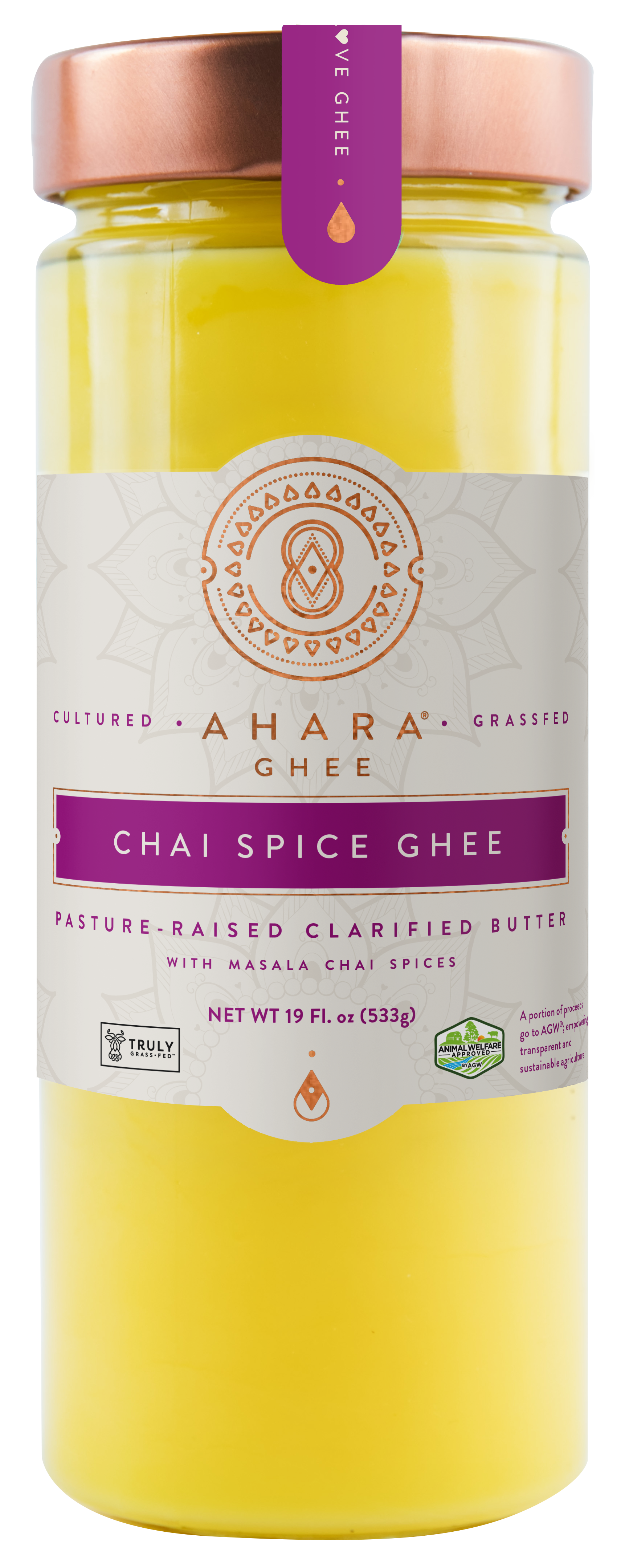 Ahara Rasa Grass-Fed Chai Spice Ghee