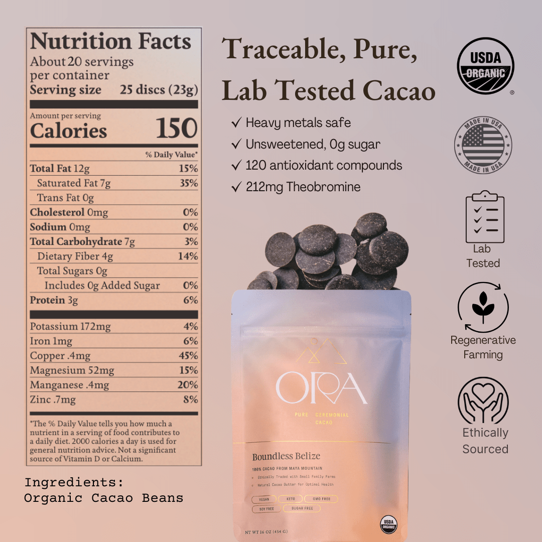Ora Cacao Boundless Belize Cacao