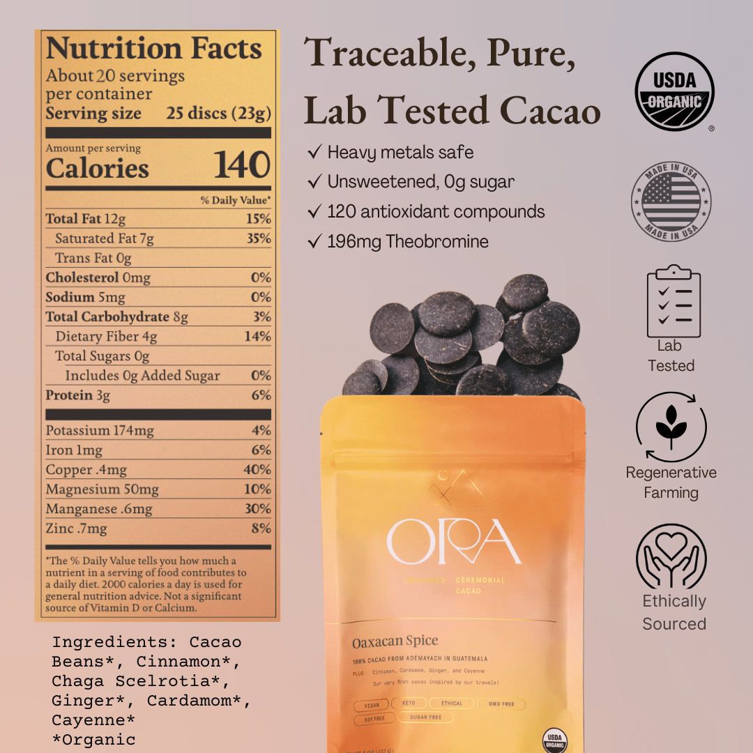Ora Cacao Oaxacan Spice Cacao