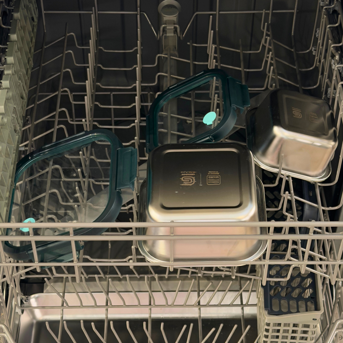 Genicook Square Stainless Steel Containers