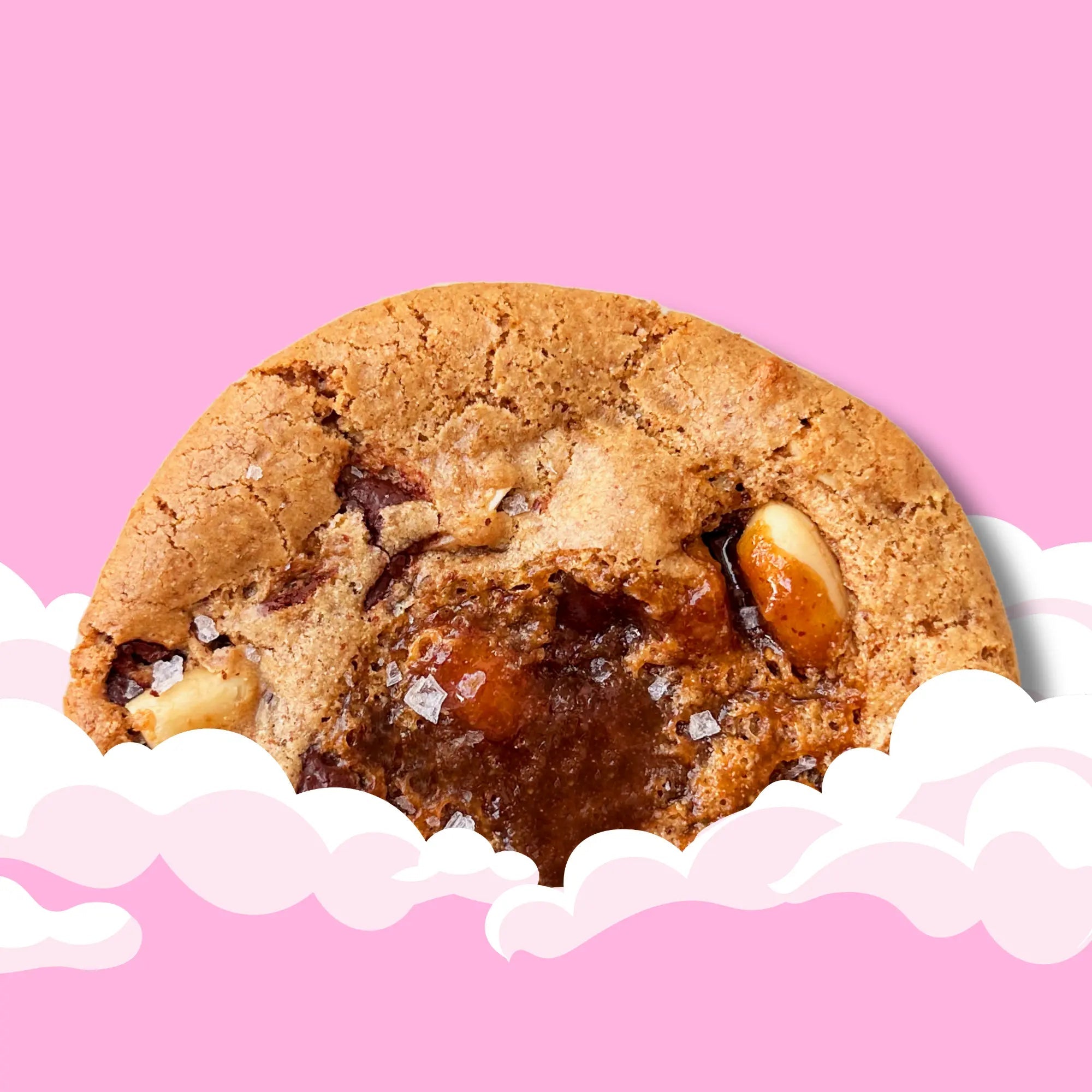 Candy Bar Cookies with @rachaelsgoodeats