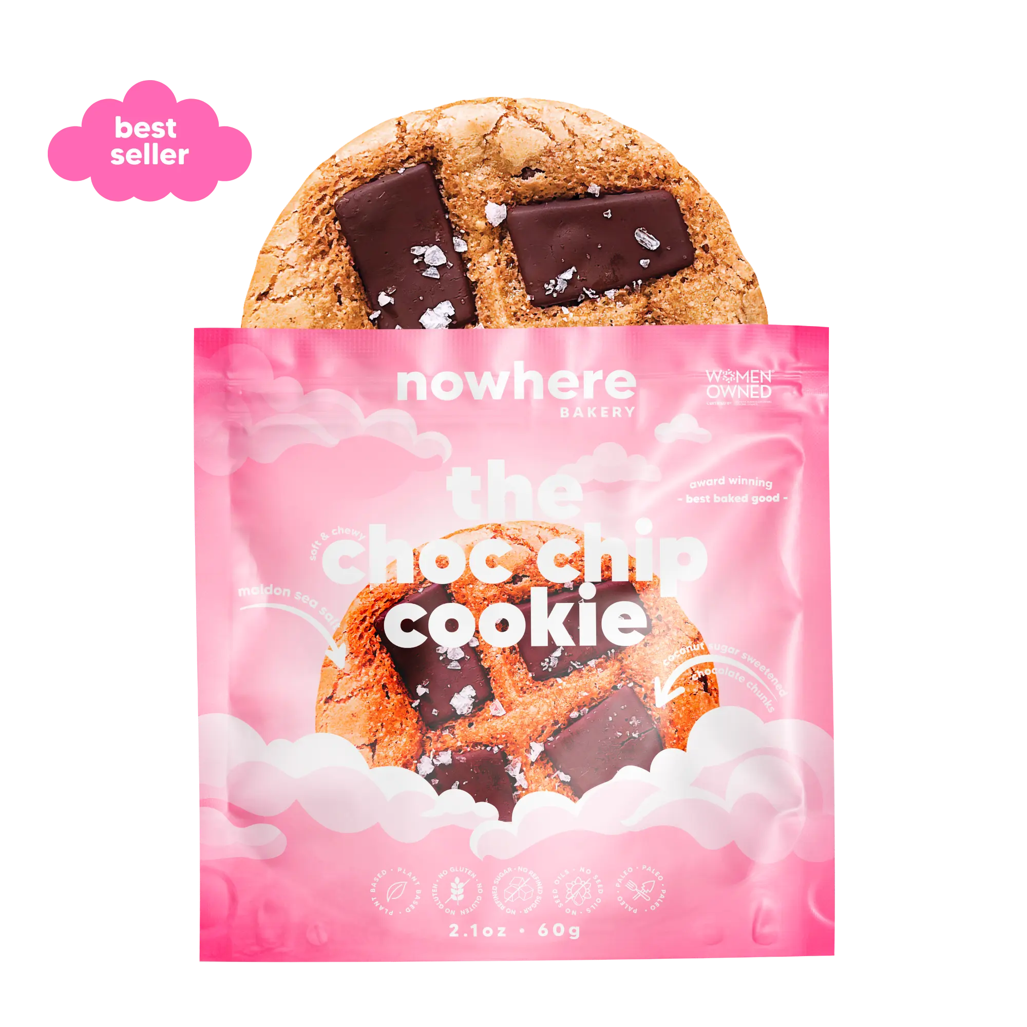 Nowhere Bakery Chocolate Chip Cookies