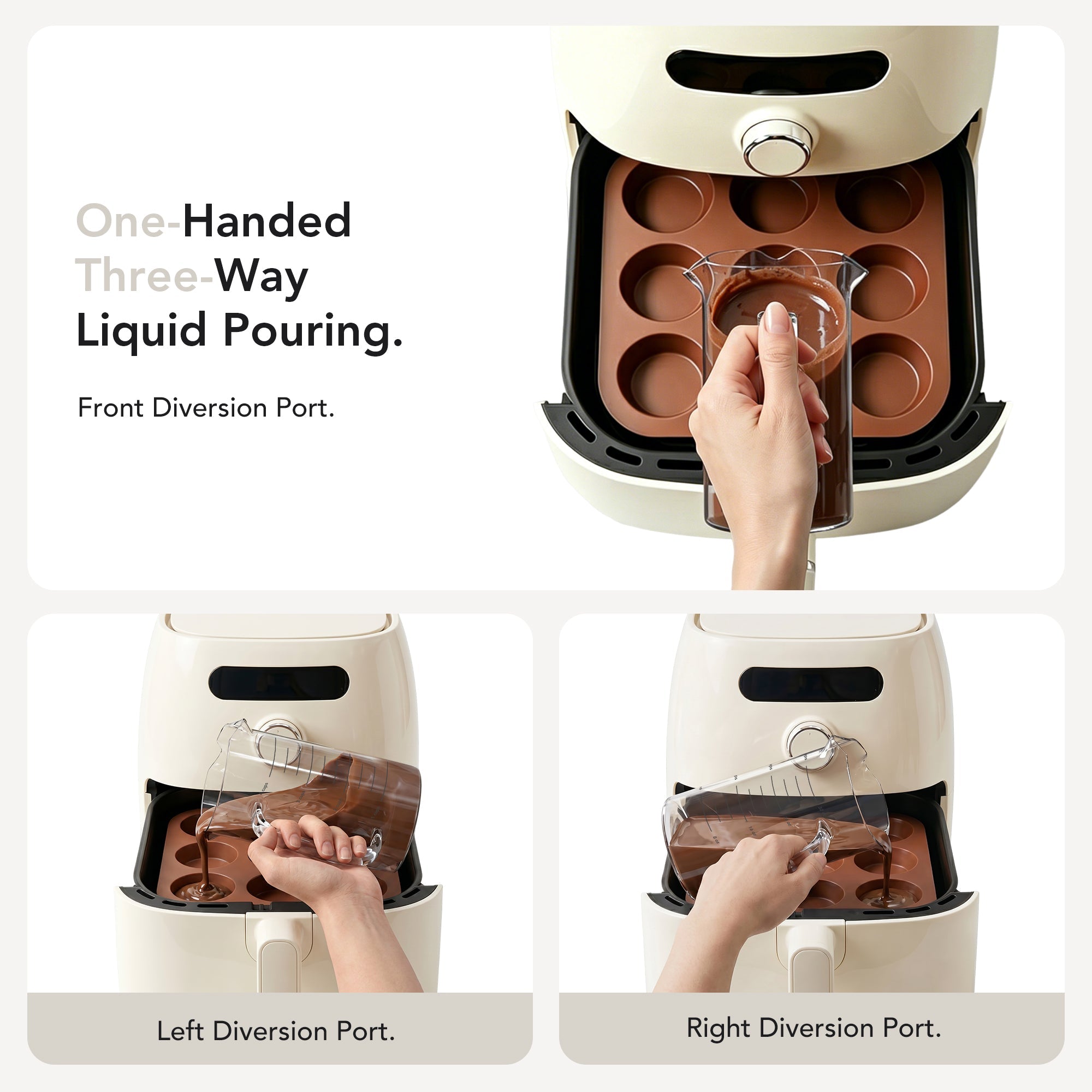 Genicook 3 Spout Measuring Cups