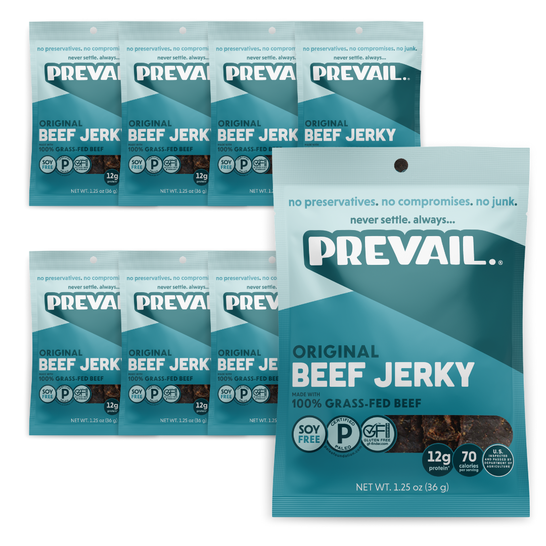 Prevail Original Beef Jerky Single Serve 8 pack