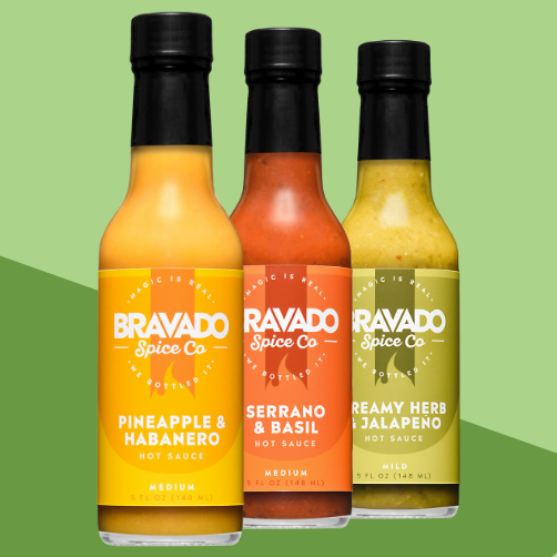 Bravado Spice 3-pack Hot Sauce Set