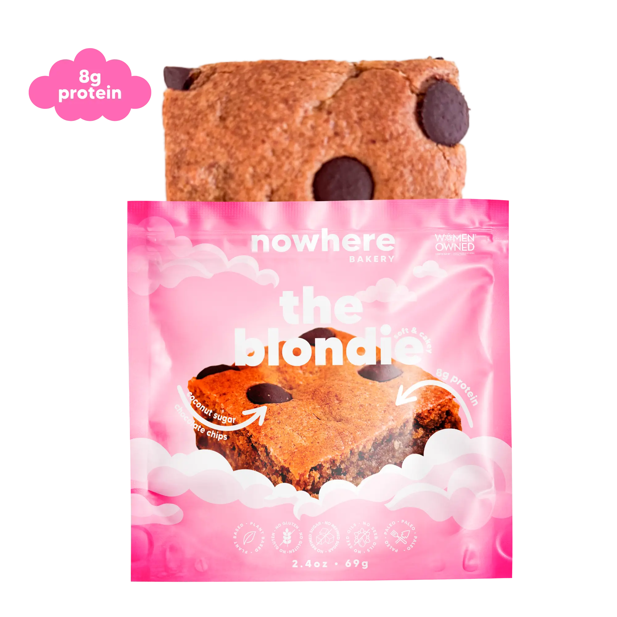 Nowhere Bakery Blondies