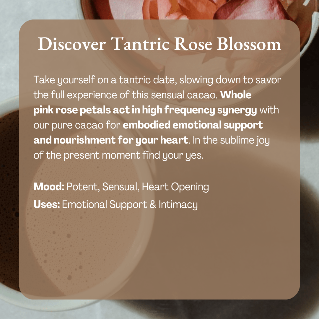 Ora Cacao Tantric Rose Blossom Cacao