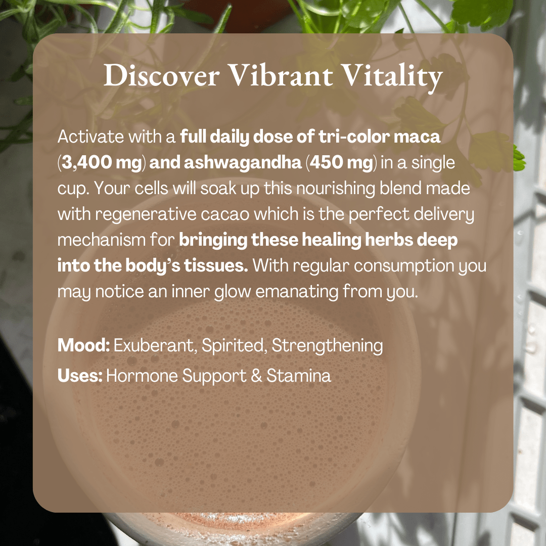 Ora Cacao Vibrant Vitality Cacao