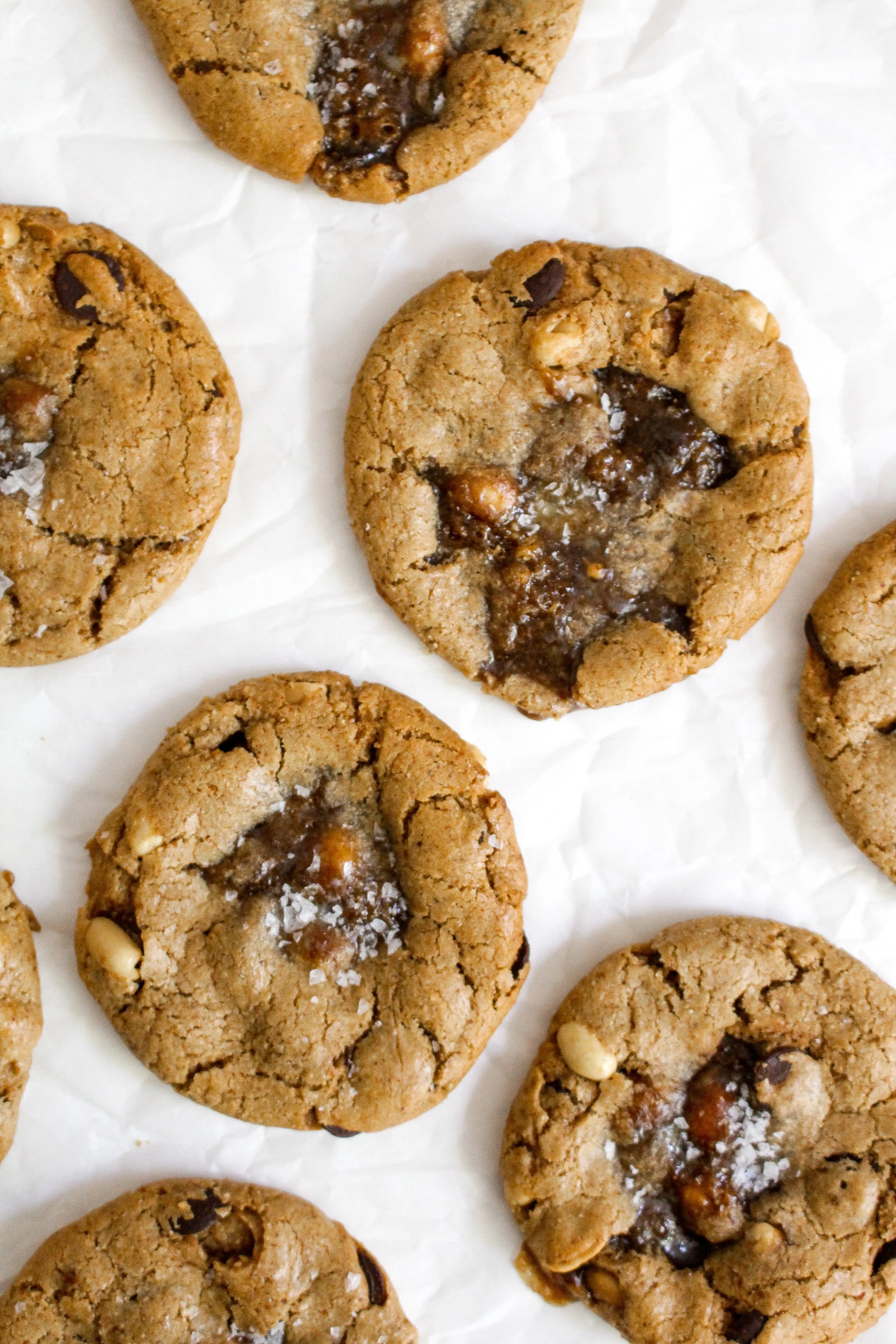 Candy Bar Cookies with @rachaelsgoodeats