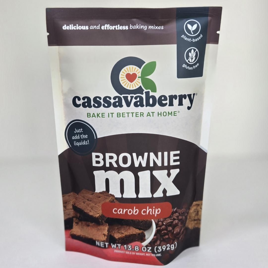 Cassavaberry® Carob Chip Almond Flour Brownie Mix