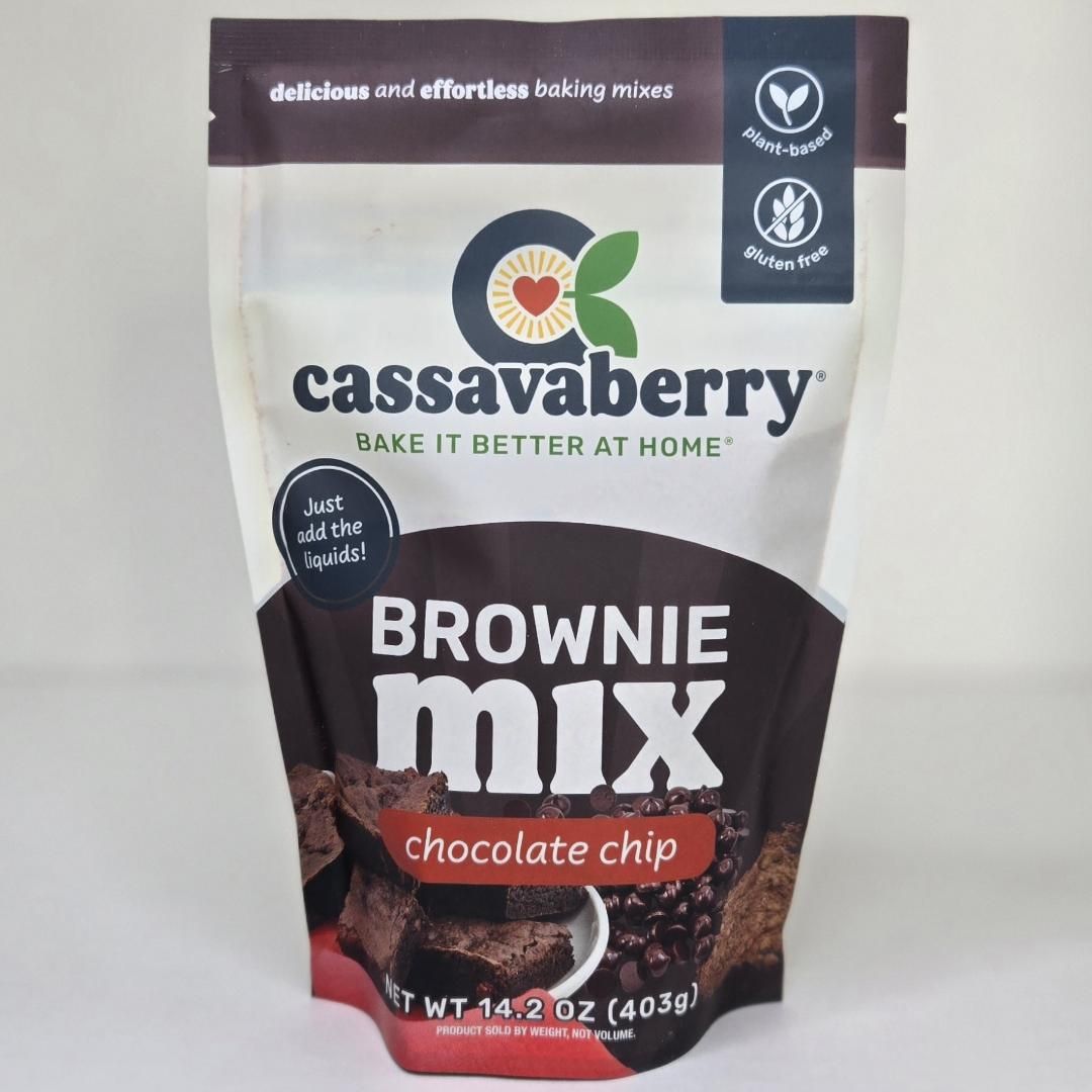 Cassavaberry® Chocolate Chip Almond Flour Brownie Mix