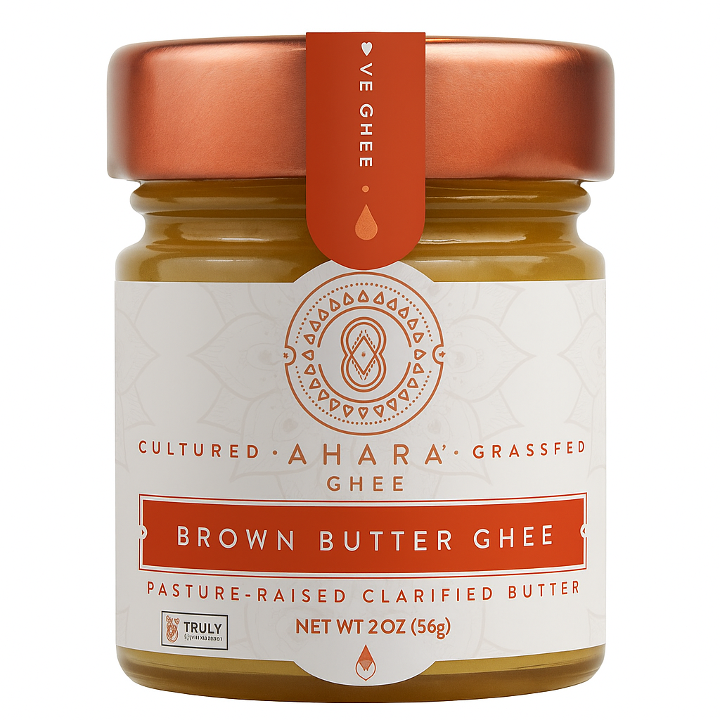 Ahara Rasa Grass-Fed Brown Butter Ghee