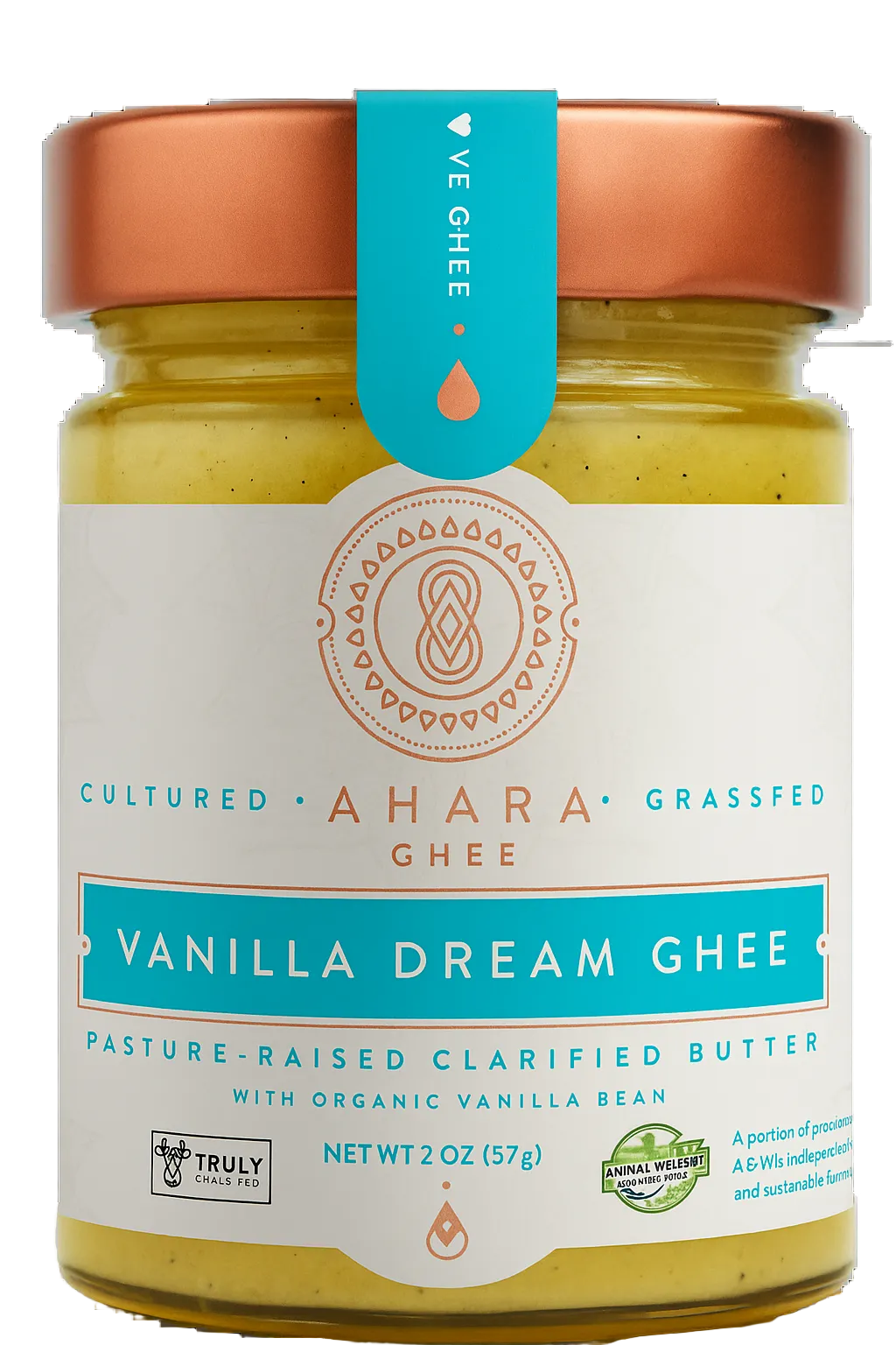 Ahara Rasa Grass-Fed Vanilla Dream Ghee