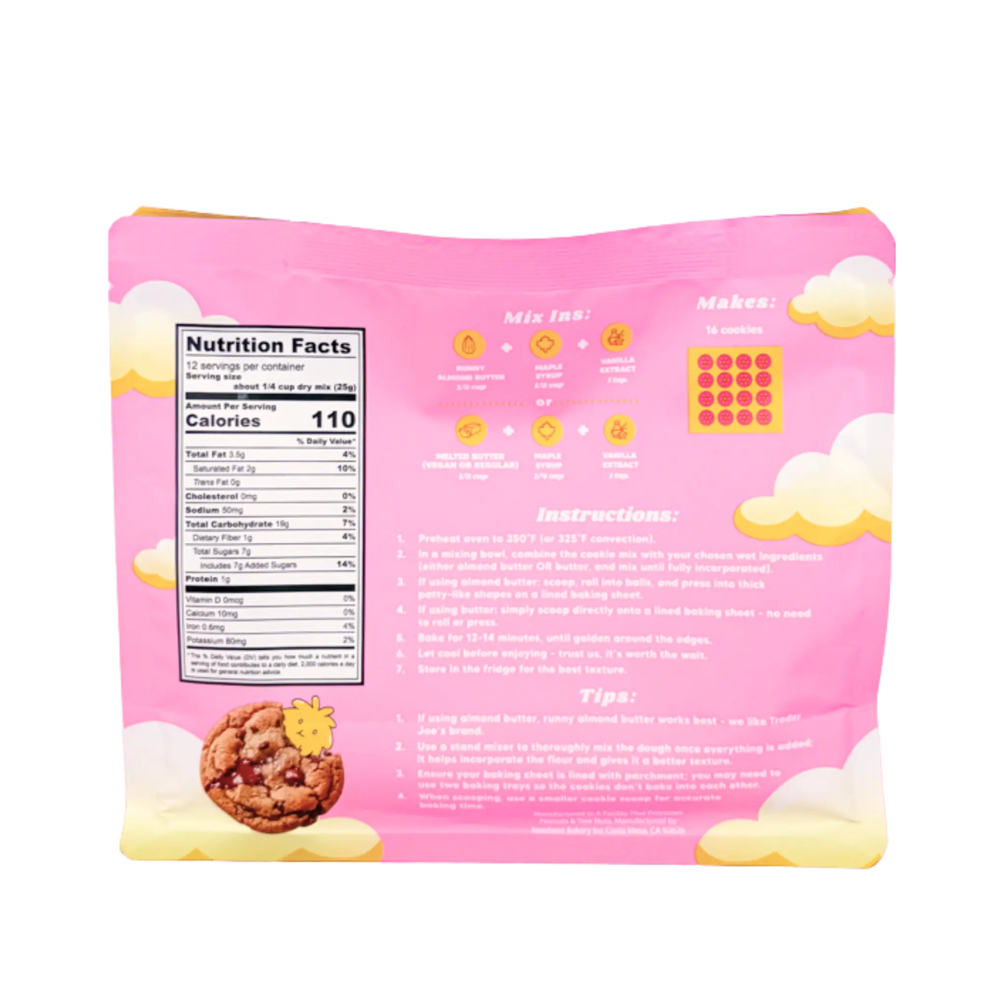 Chocolate Chip Cookie Baking Mix