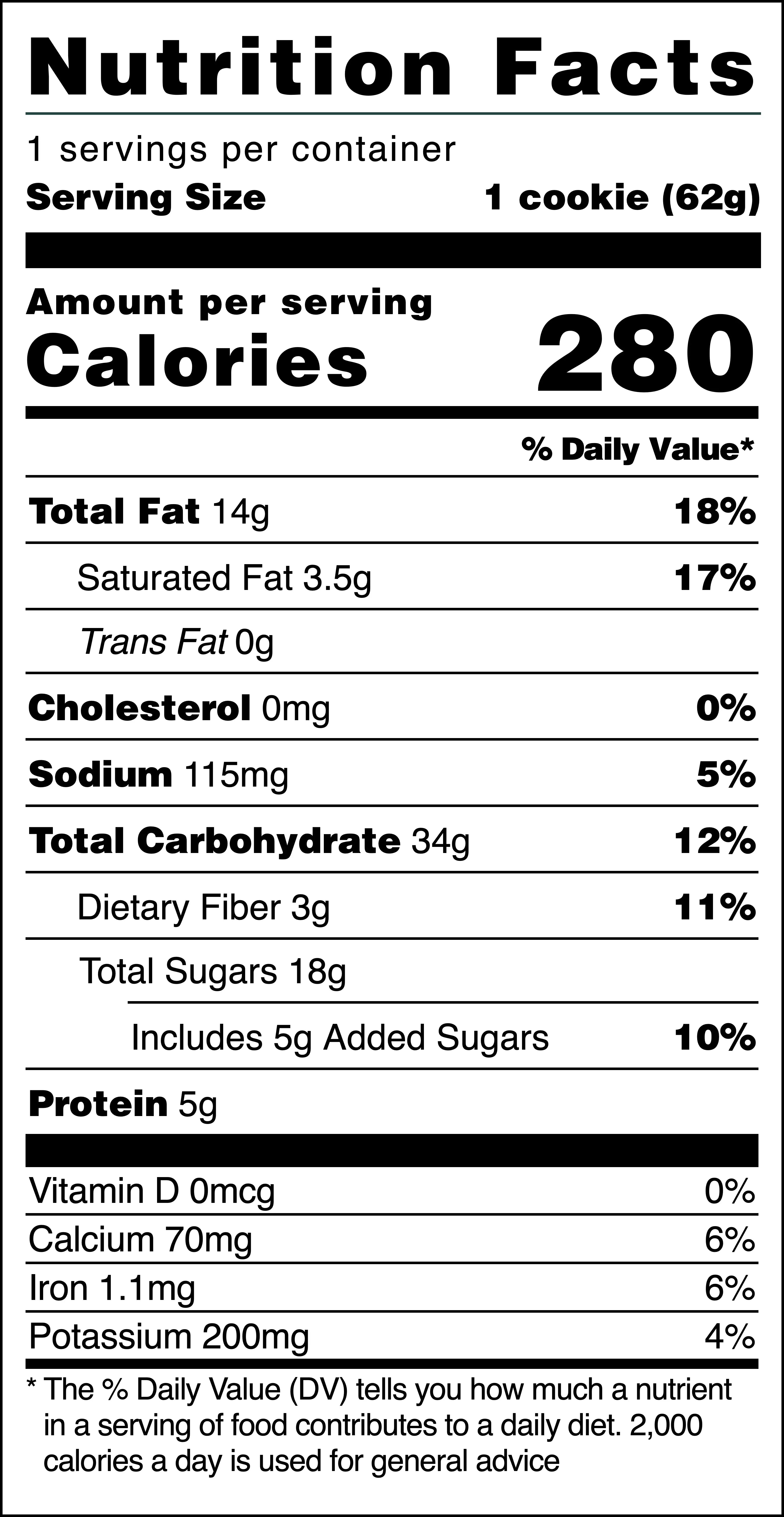 Nowhere Bakery Chocolate Chip Cookies