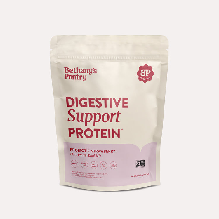 Digestive Support Protein Strawberry flavor – easy-to-digest vegan protein