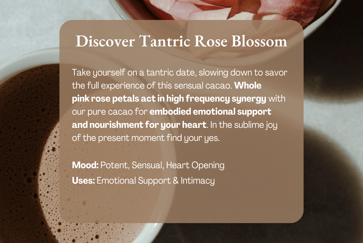 Ora Cacao Tantric Rose Blossom Cacao