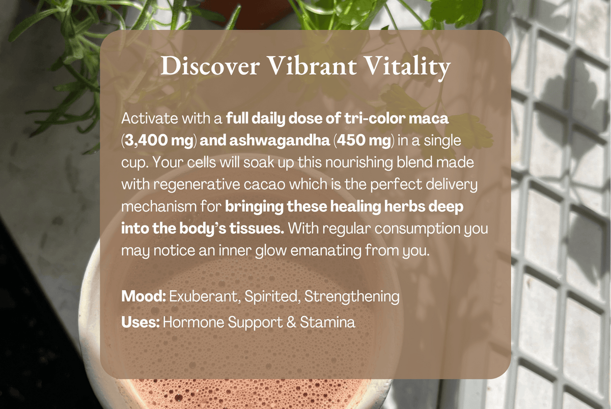 Ora Cacao Vibrant Vitality Cacao