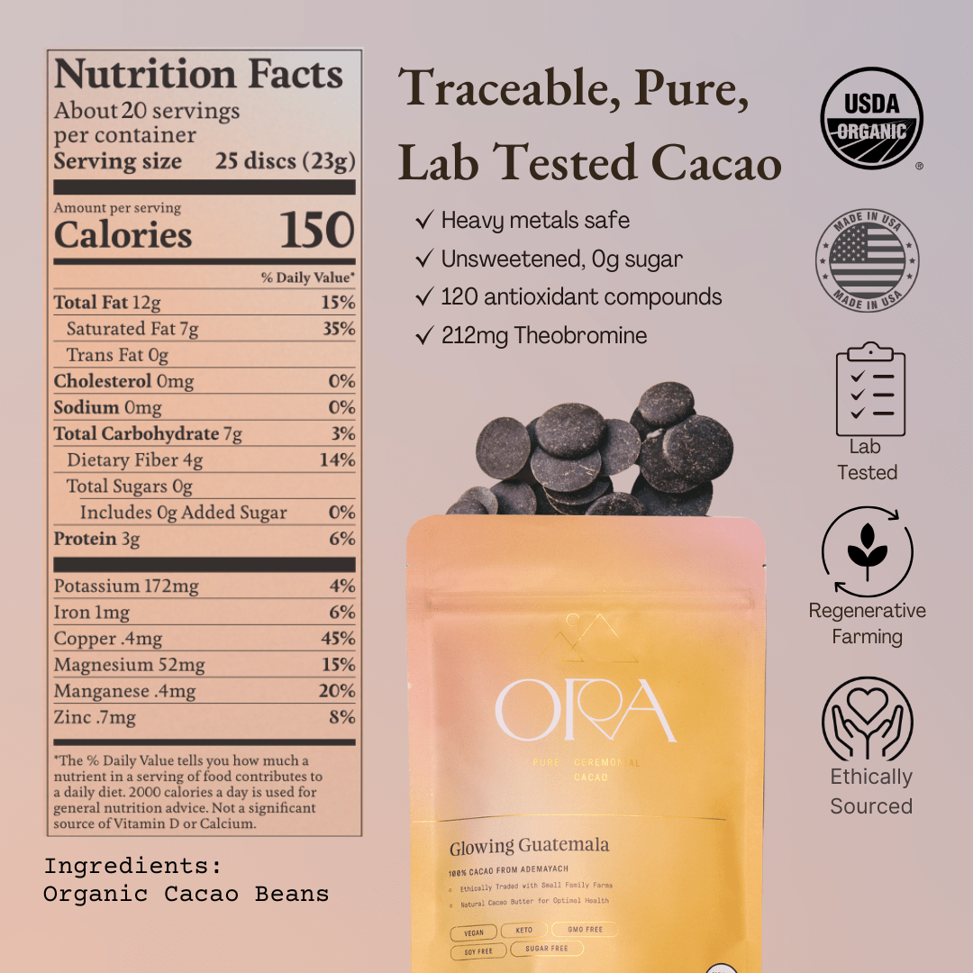 Ora Cacao Glowing Guatemala Cacao