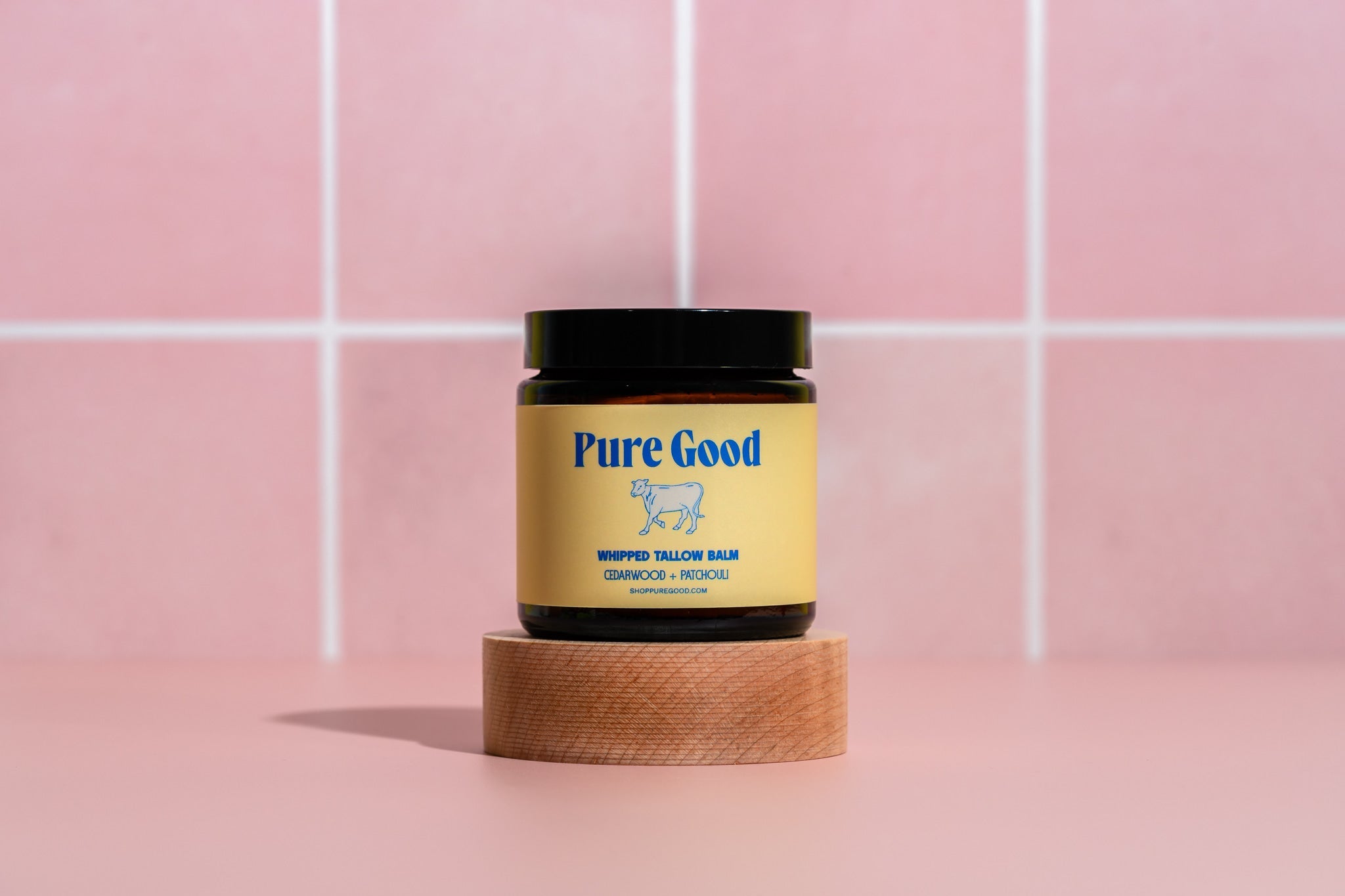 Pure Good Cedarwood + Patchouli Tallow Balm