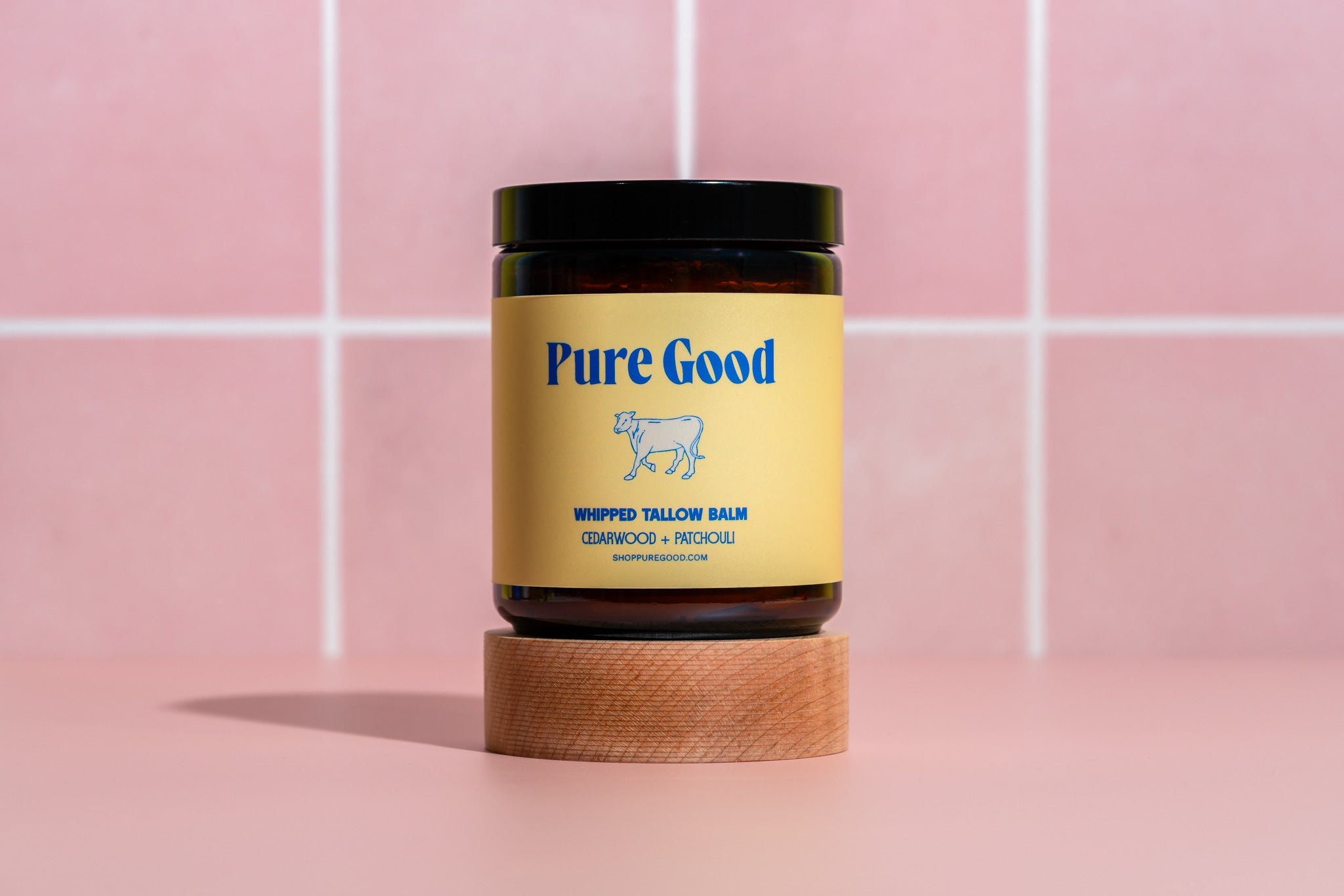Pure Good Cedarwood + Patchouli Tallow Balm