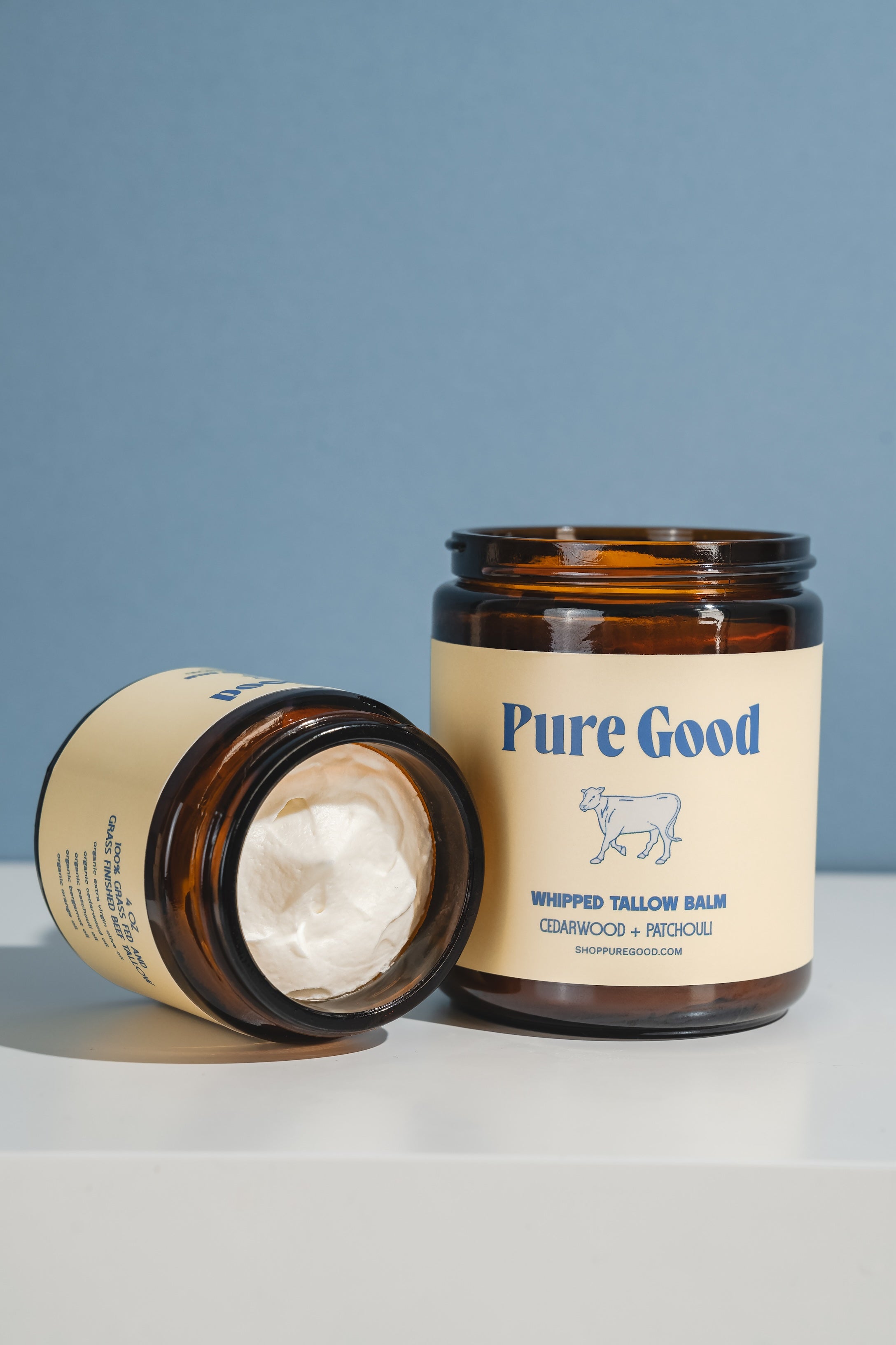 Pure Good Cedarwood + Patchouli Tallow Balm