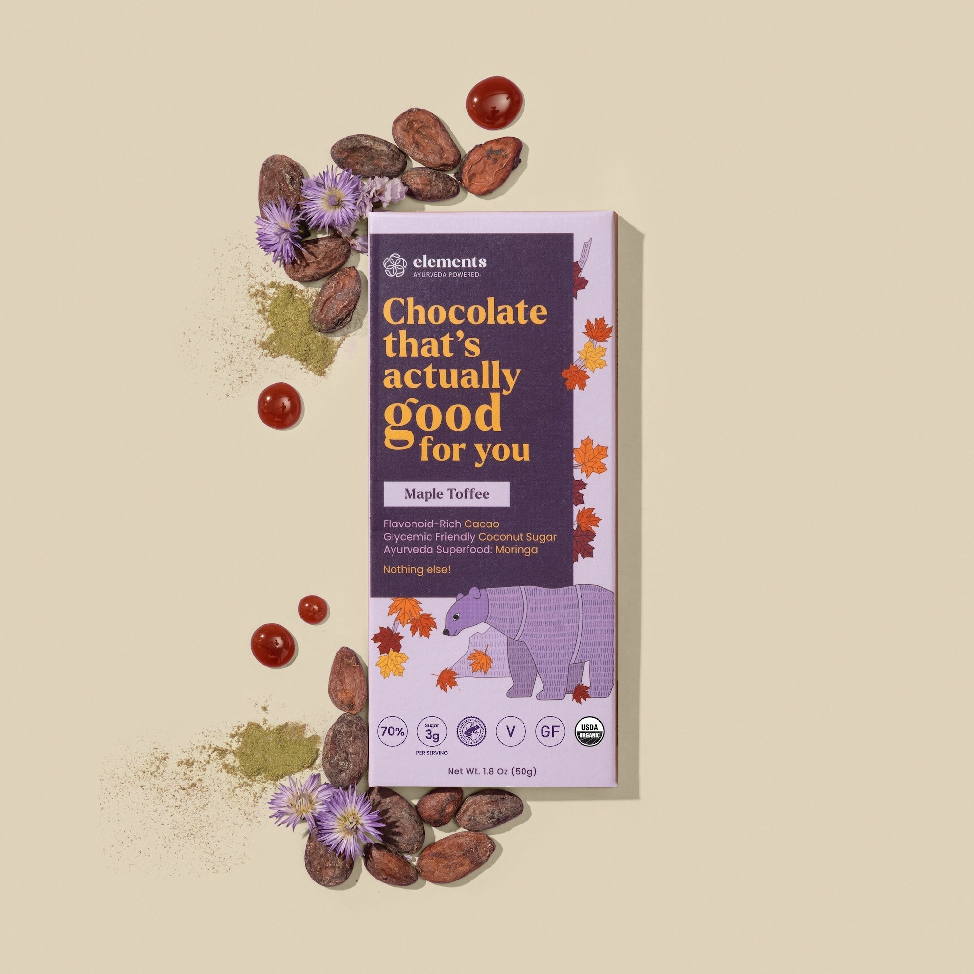 Elements Truffles Maple Toffee