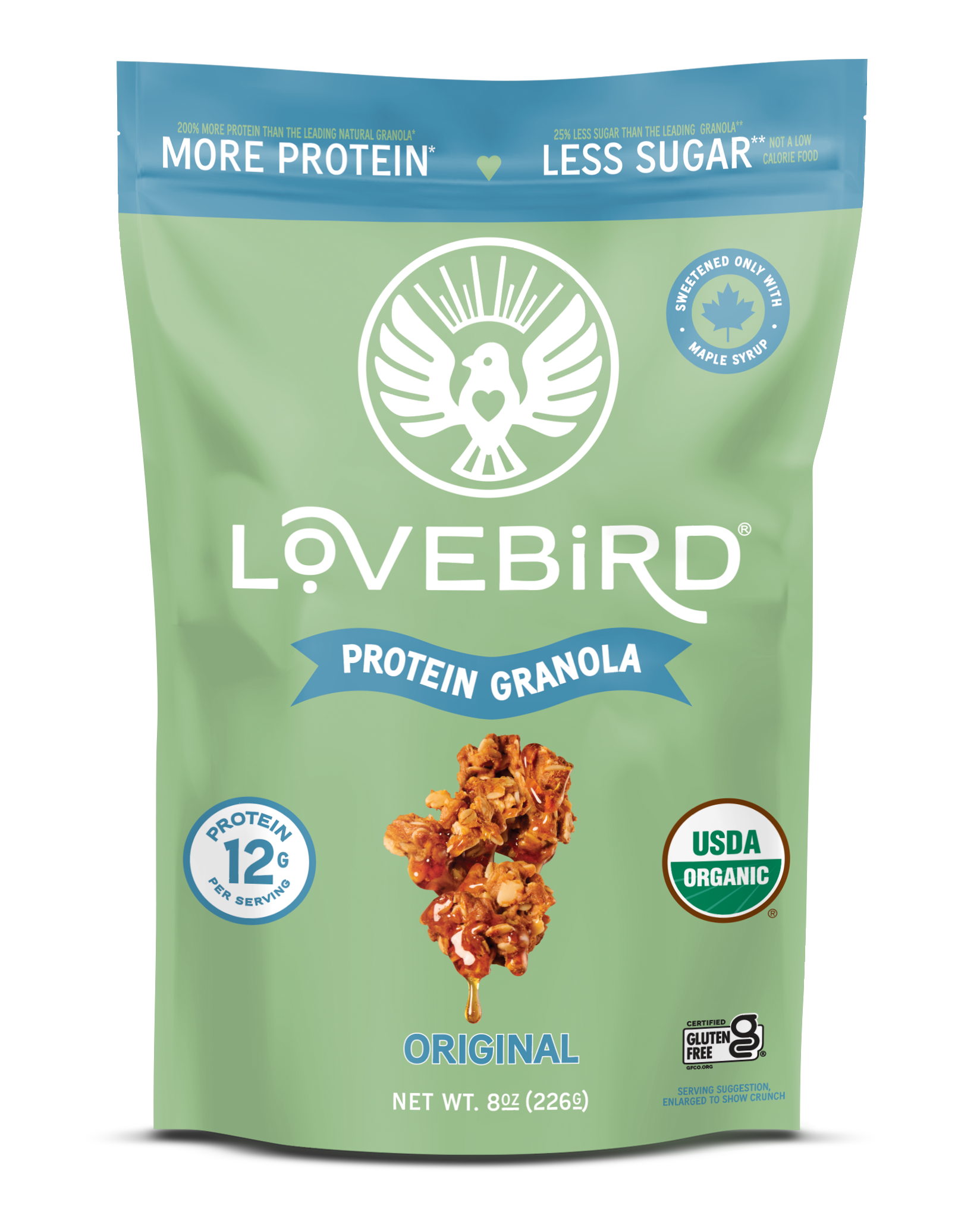 Lovebird Organic Protein Granola Variety Pack