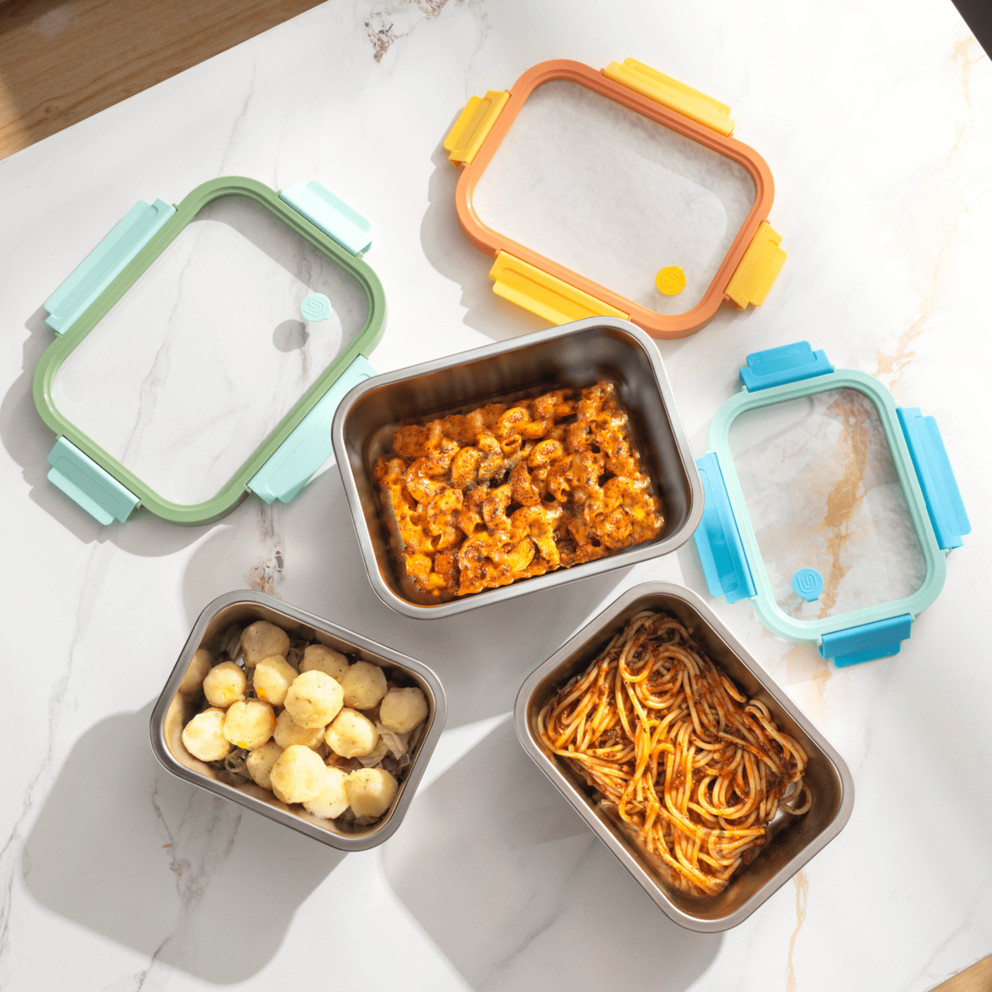 Genicook The Stainless Steel Container Set