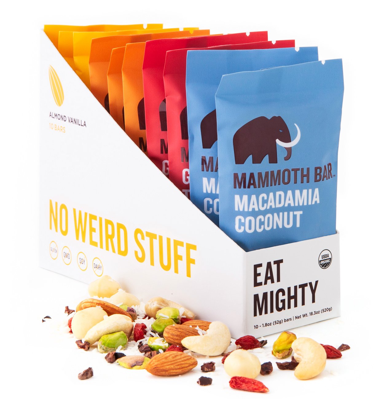 Mammoth Bar VARIETY BOX 10 Pack