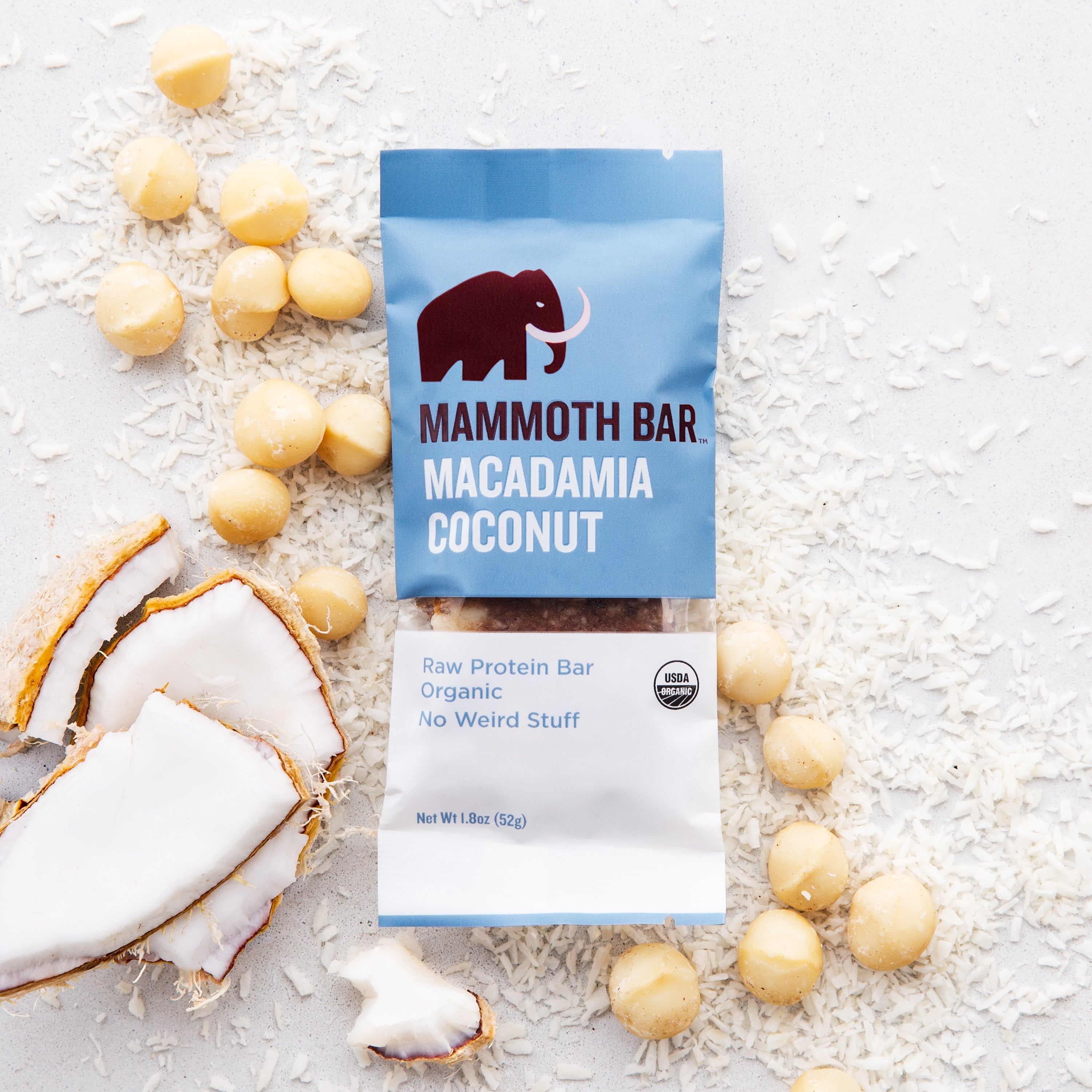 Mammoth Bar MACADAMIA COCONUT 10 Pack