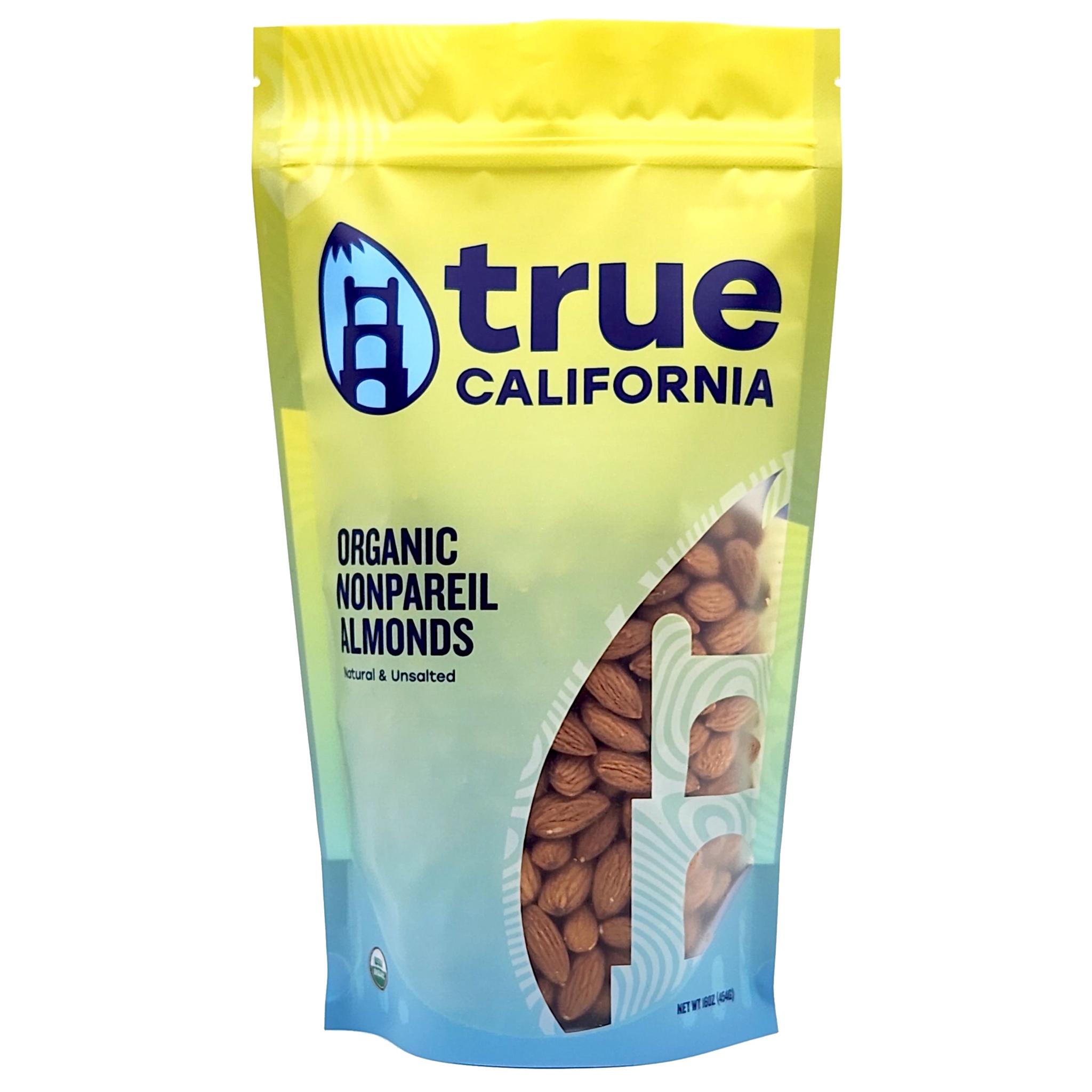 True California Organic Nonpareil Almonds