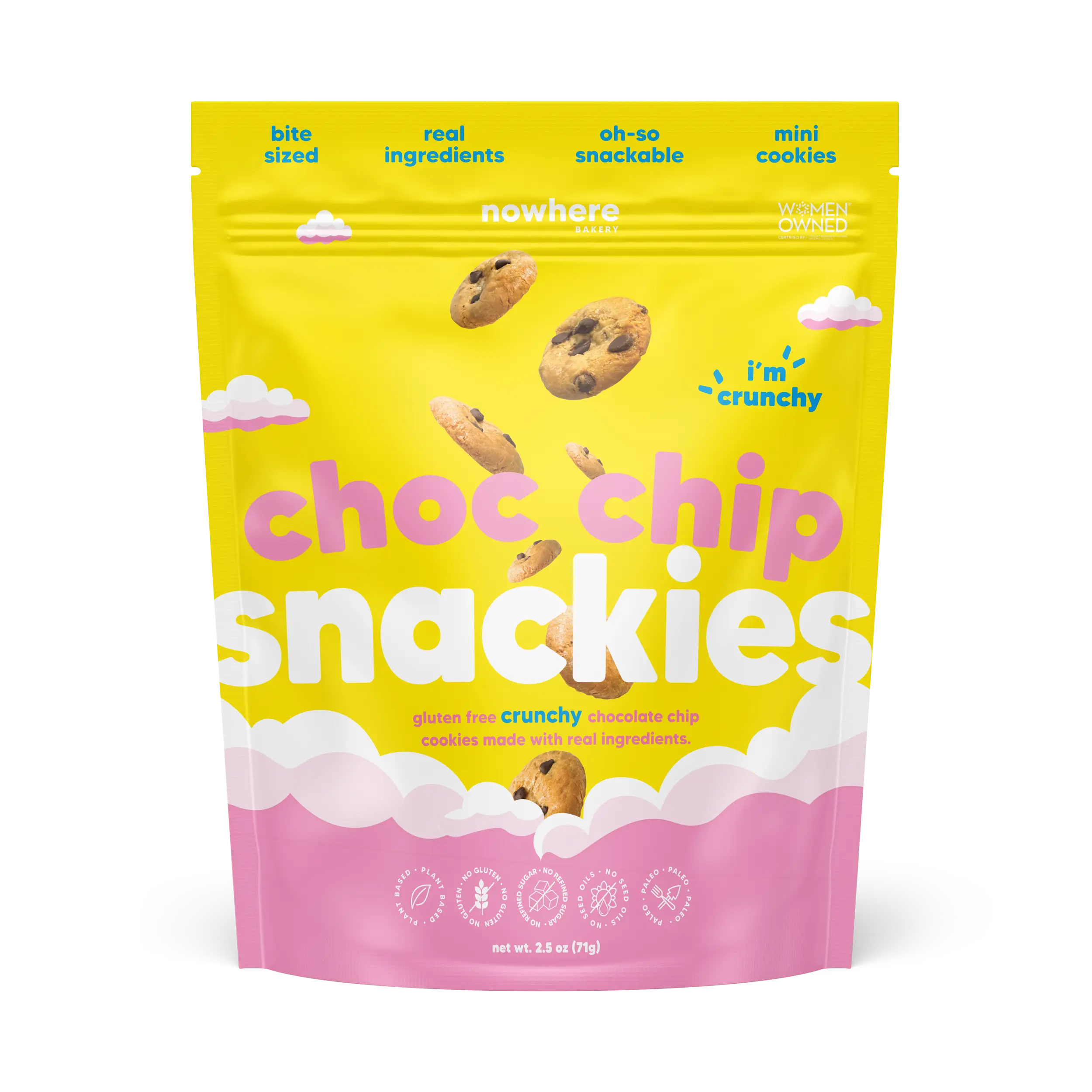 Nowhere Bakery Choc Chip Snackies