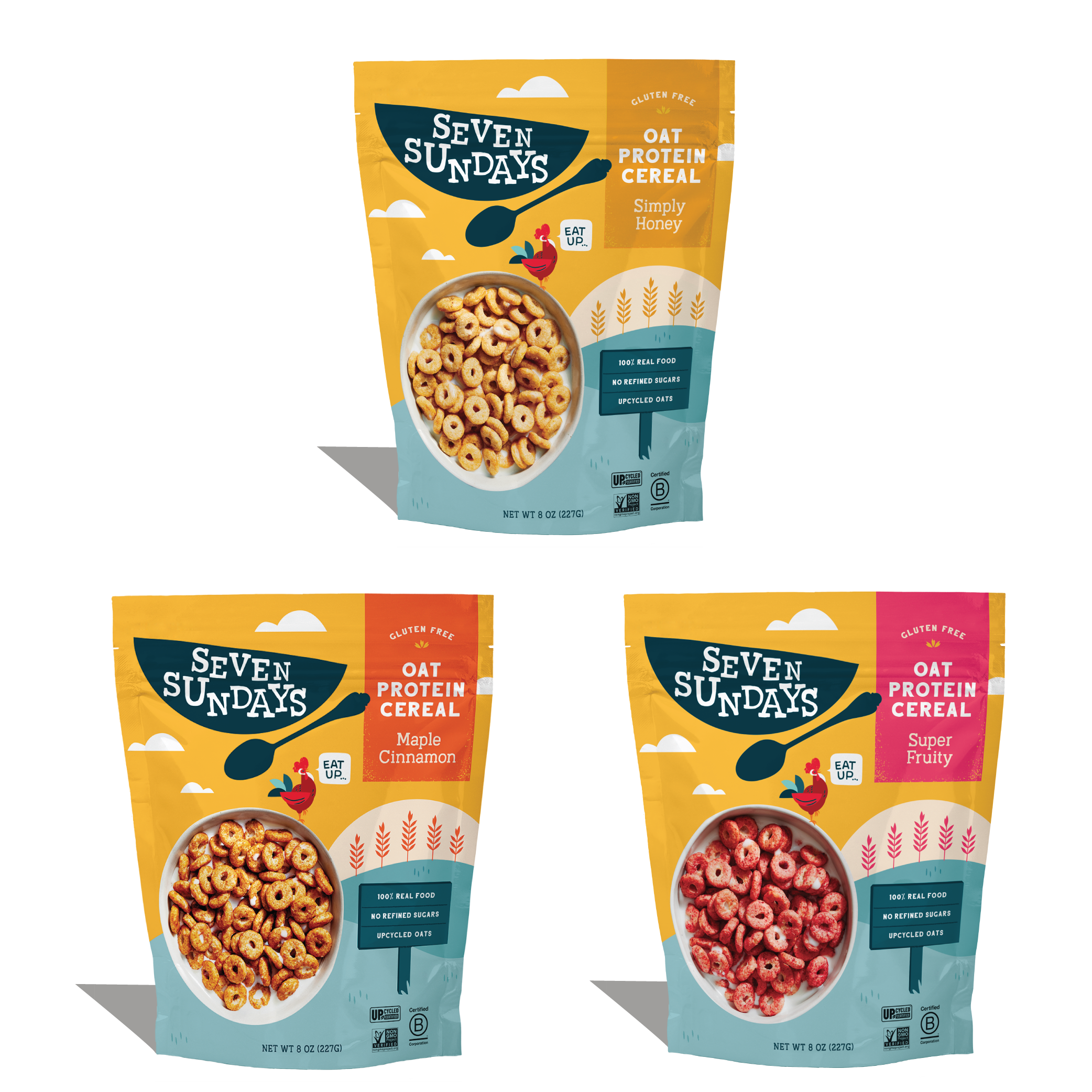 Seven Sundays Oat Protein Cereal Variety Pack