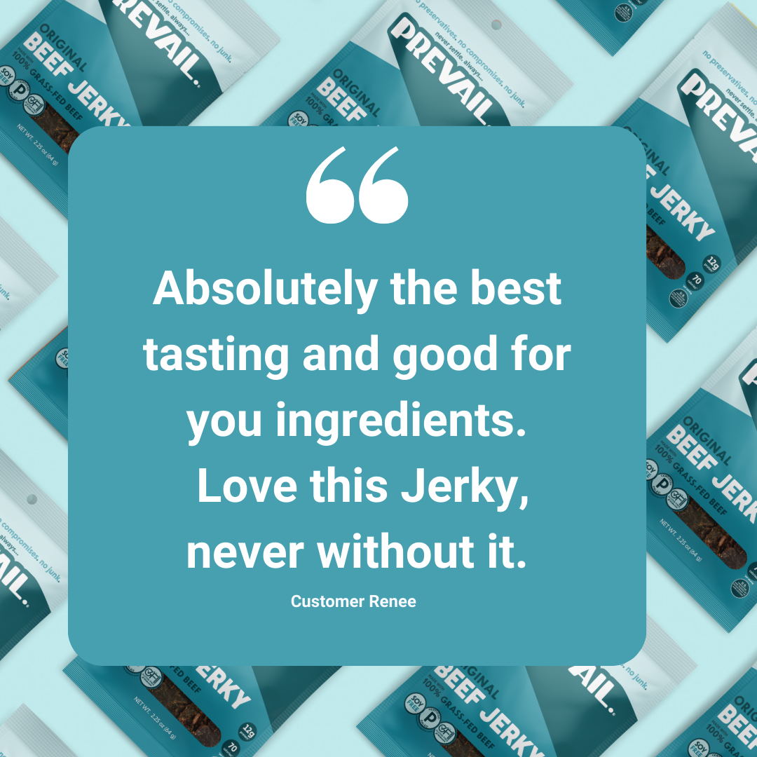 Prevail Original Beef Jerky Single Serve 8 pack