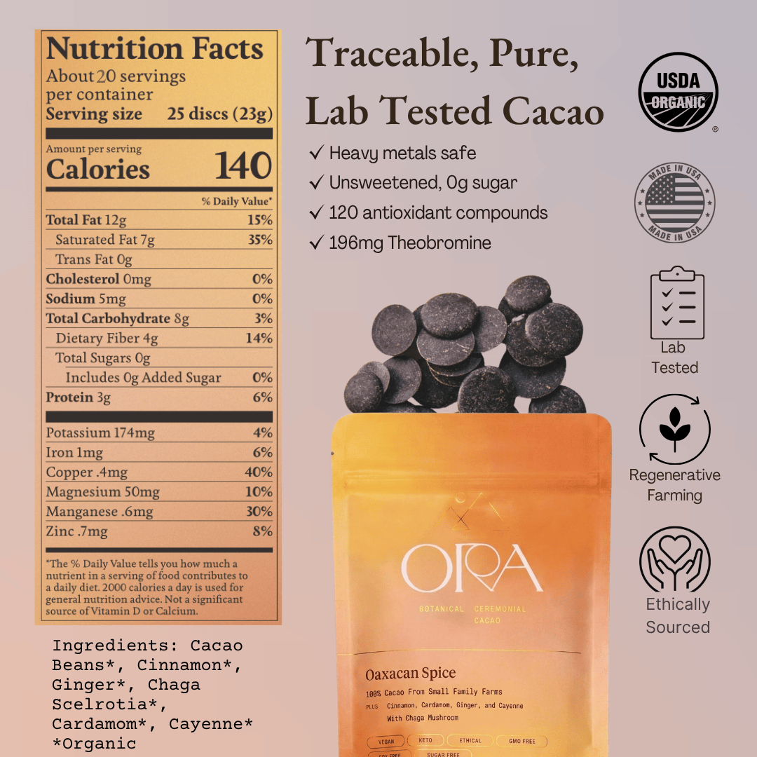 Ora Cacao Oaxacan Spice Cacao