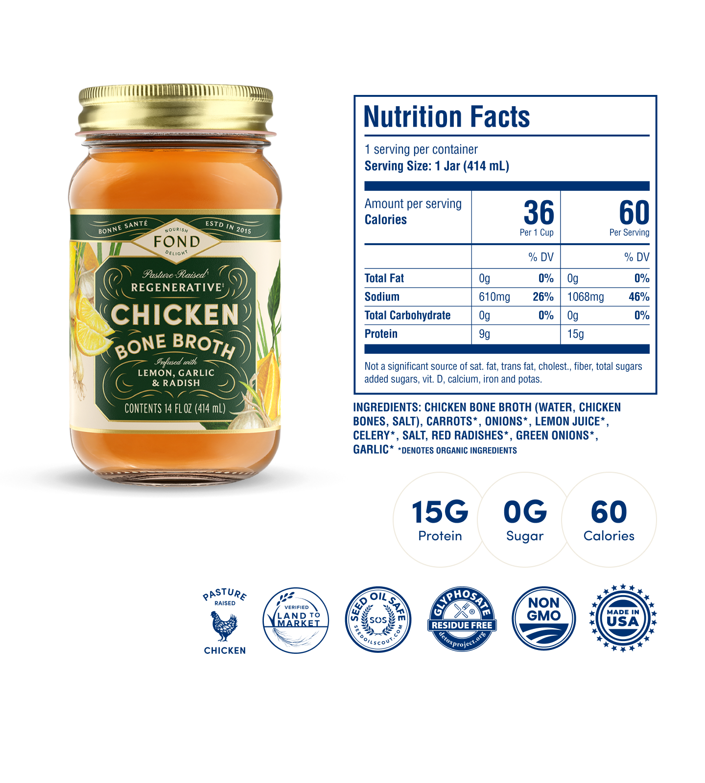 FOND Beef & Chicken Bone Broth - Bestsellers
