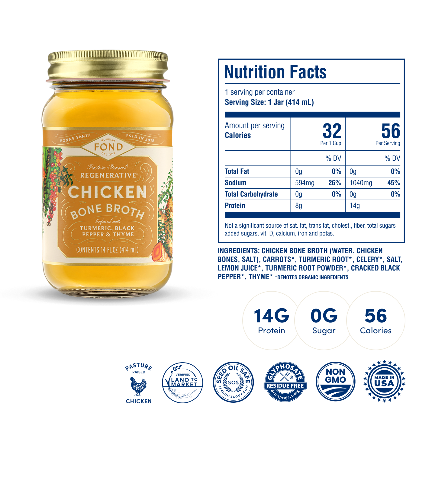 FOND Beef & Chicken Bone Broth - Bestsellers