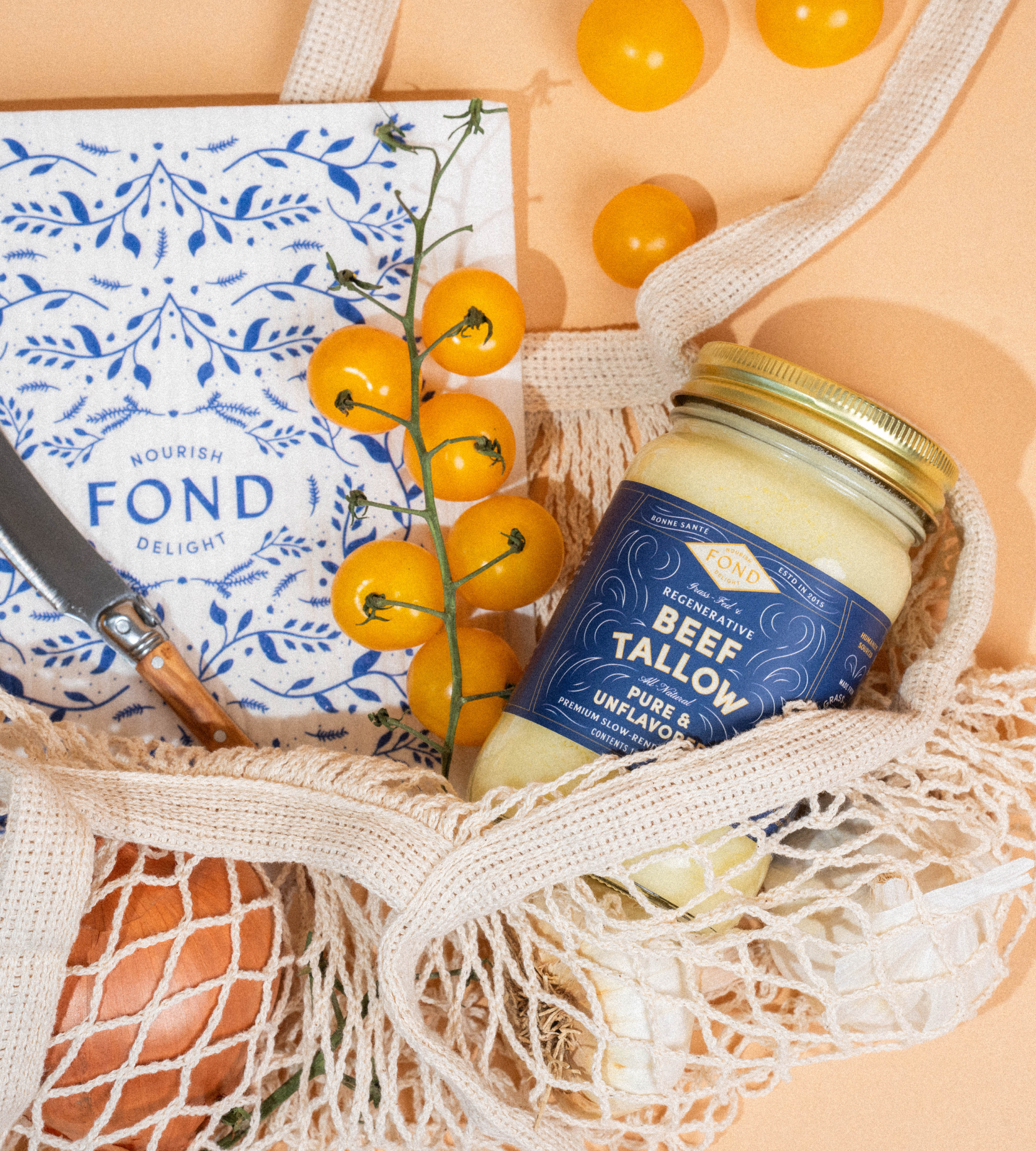 FOND Beef Tallow - Pure & Unflavored