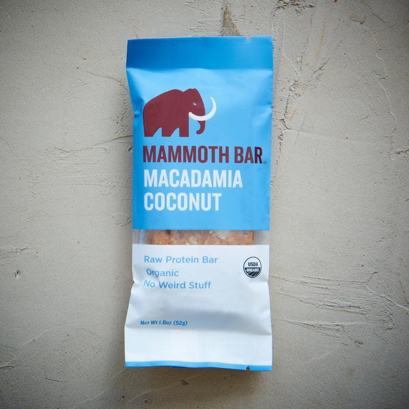Mammoth Bar MACADAMIA COCONUT 10 Pack