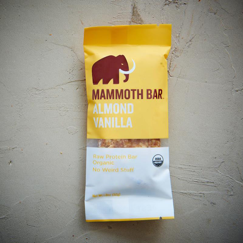 Mammoth Bar ALMOND VANILLA 10 Pack